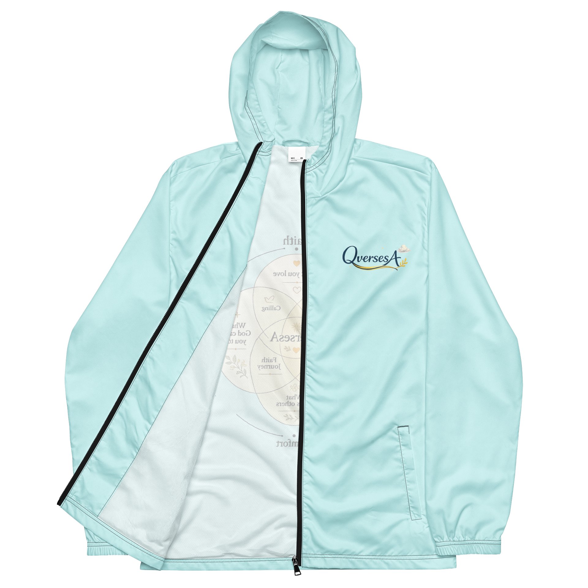 Blue Faith Windbreaker - unisex product image (2)