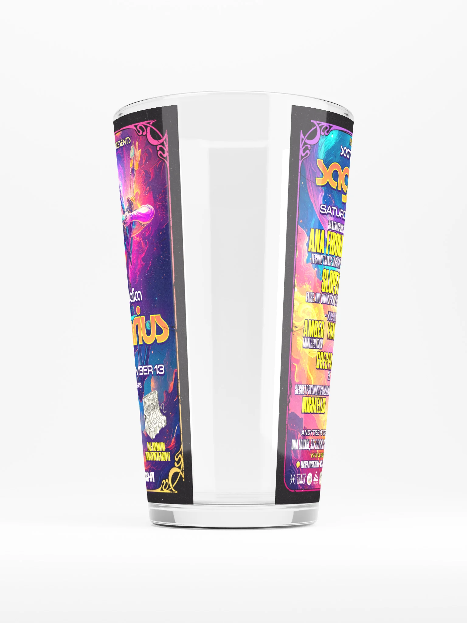 Sagittarius 2025 Shaker Pint Glass product image (5)