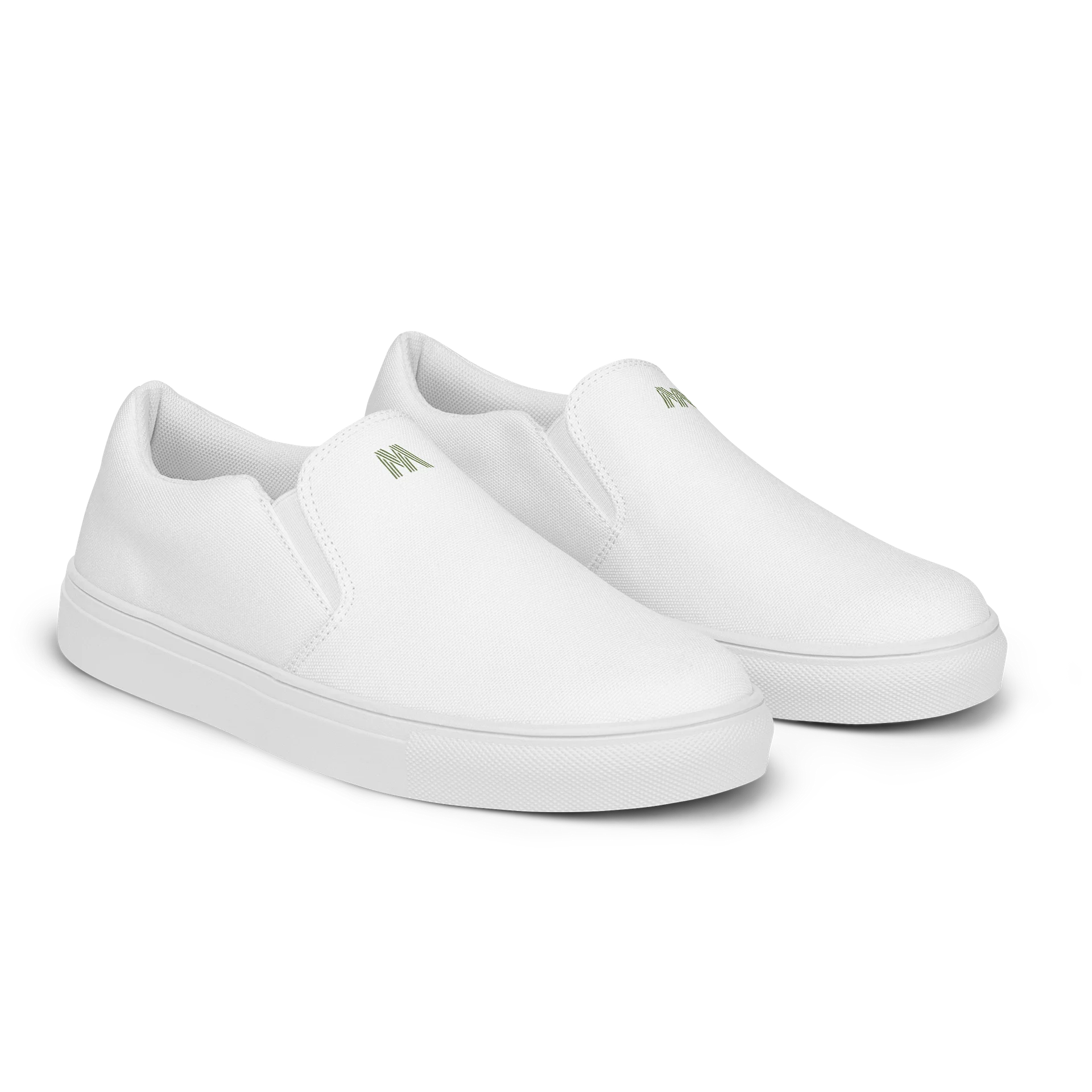 Olive "W" Men's Slip-On Shoes product image (2)