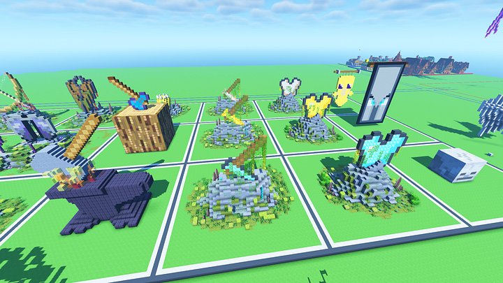 Weapons and Tools Statue Schematic Pack product image (2)