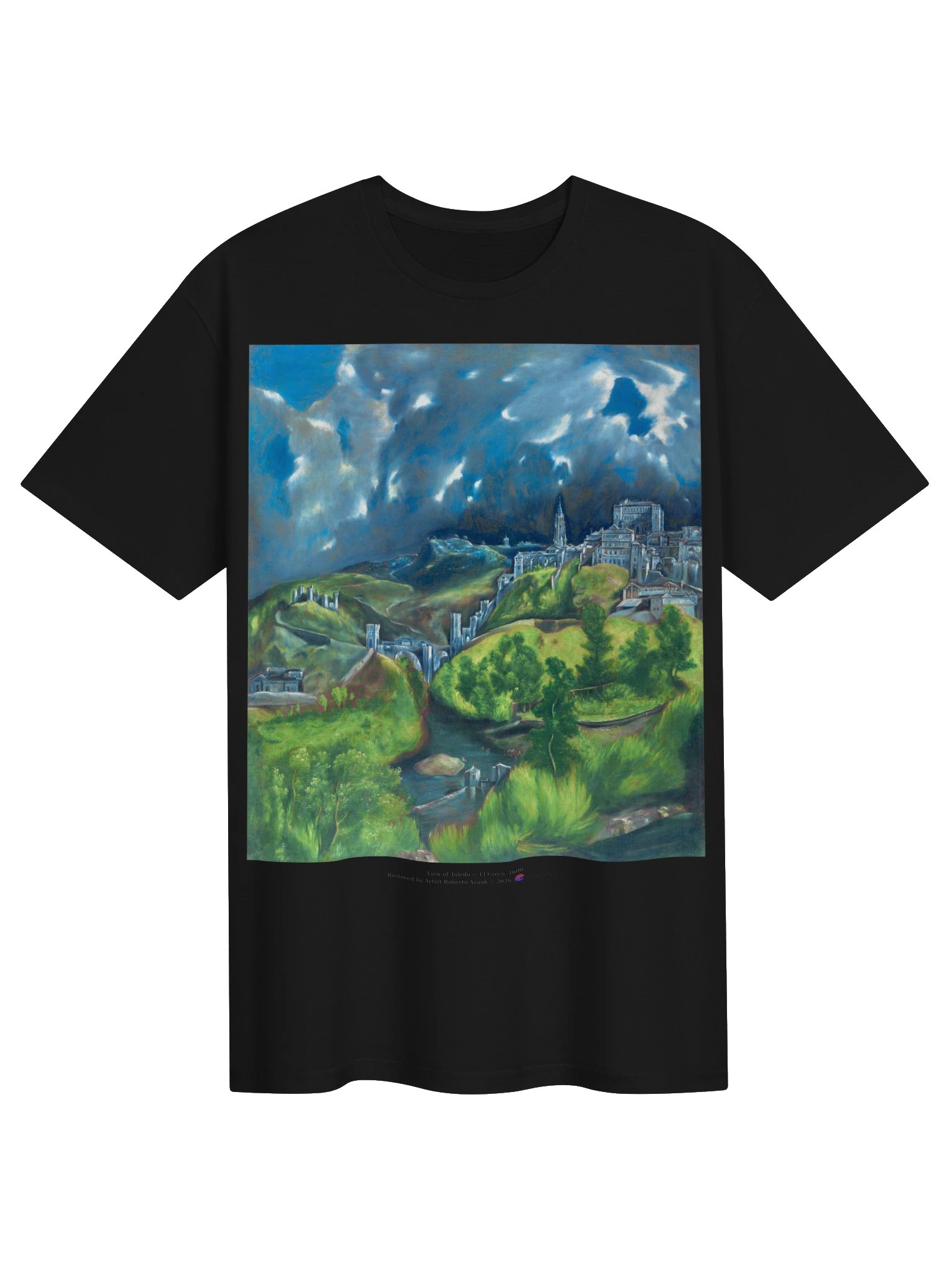 View of Toledo — T-Shirt product image (1)