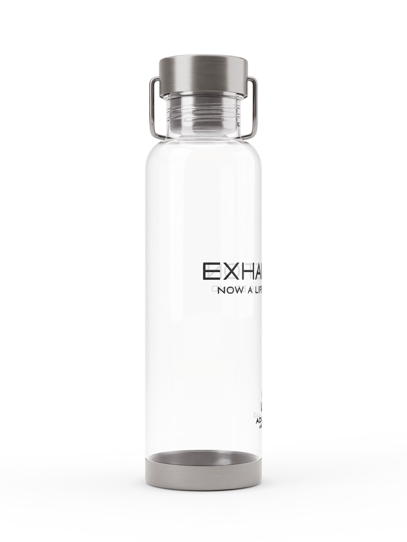 "Exhaustion: Now a Lifestyle Brand" - Water Bottle product image (3)
