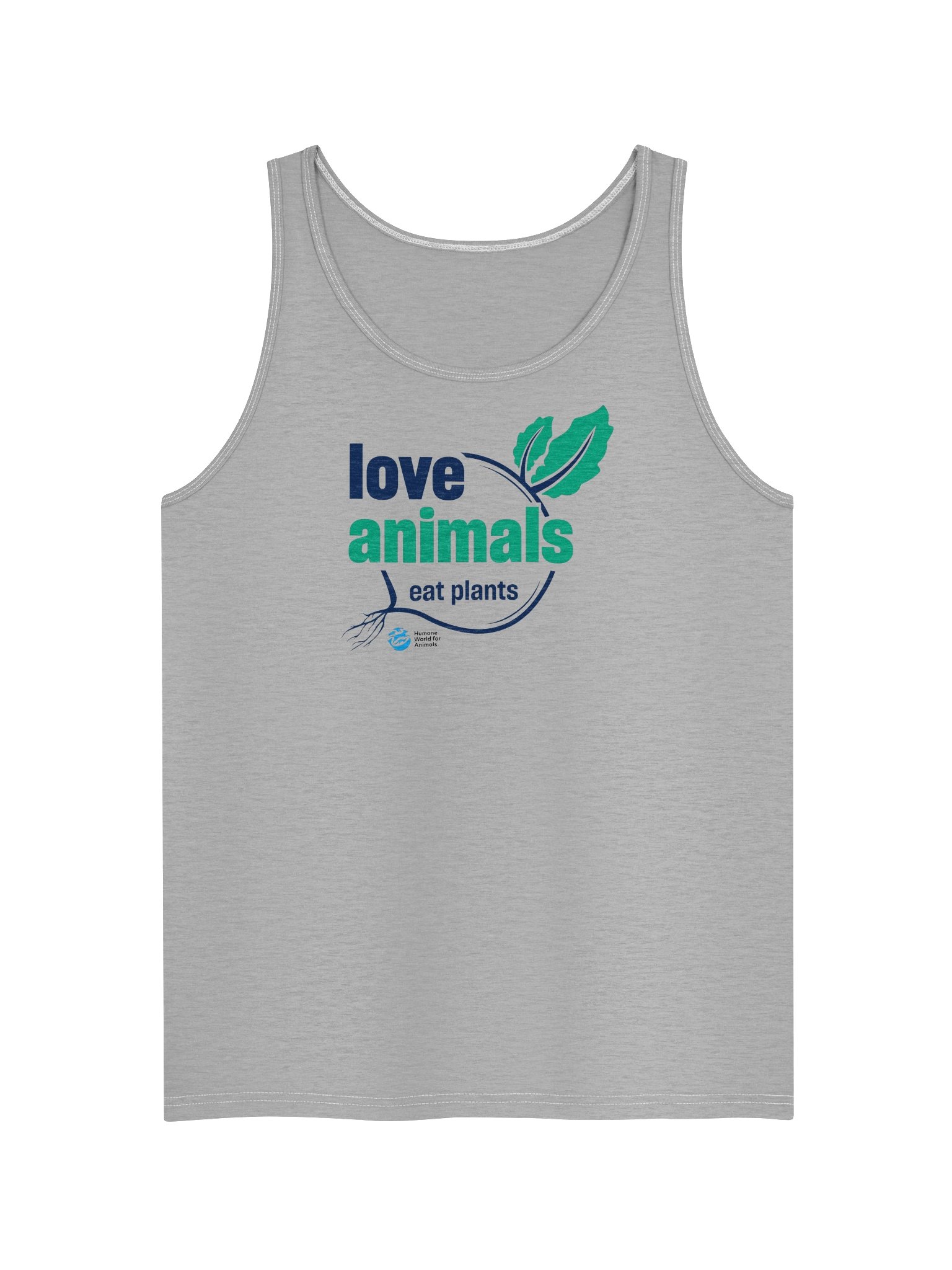 Love animals, eat plants - Tank top product image (1)