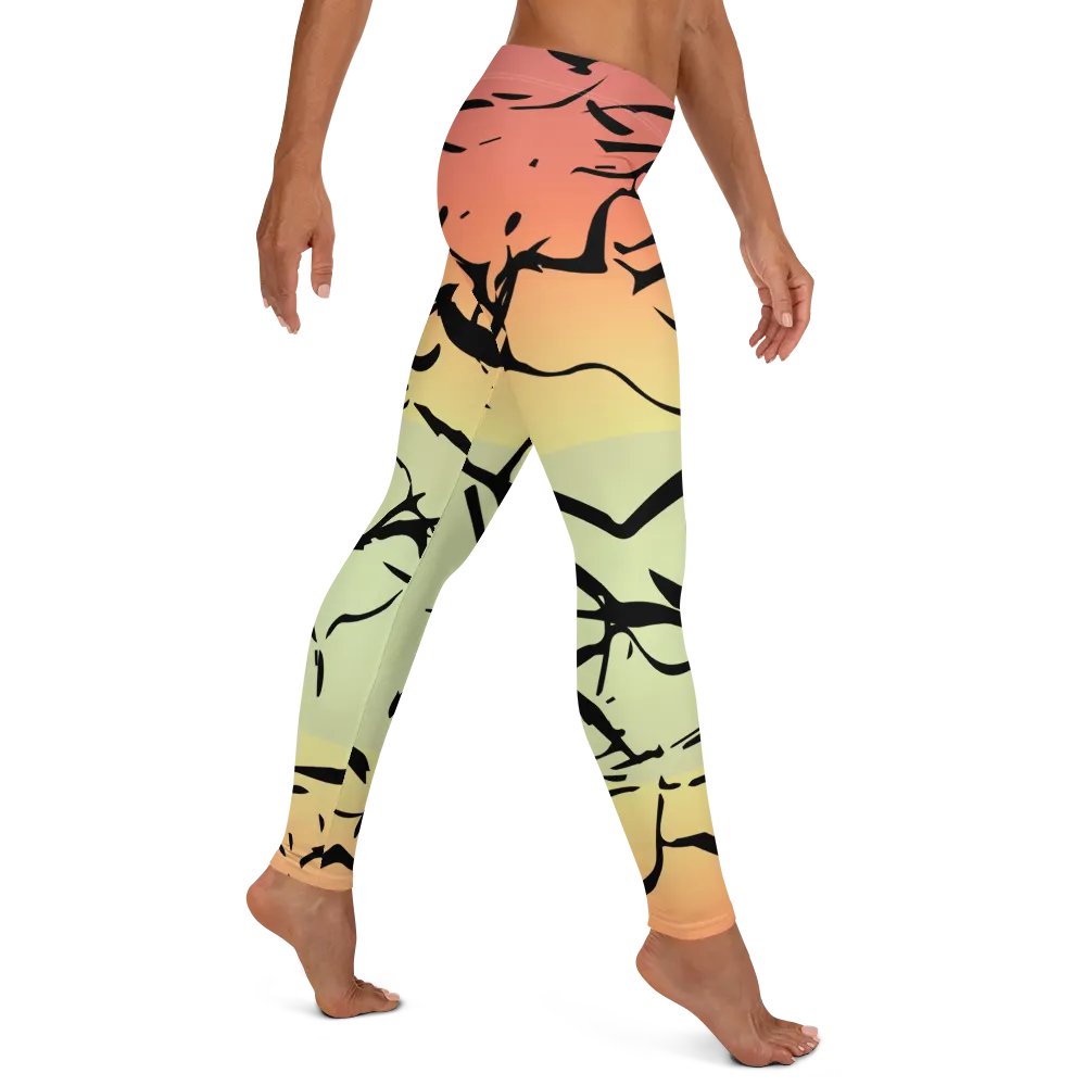 Leggings/Enigma Lime-Orange product image (6)