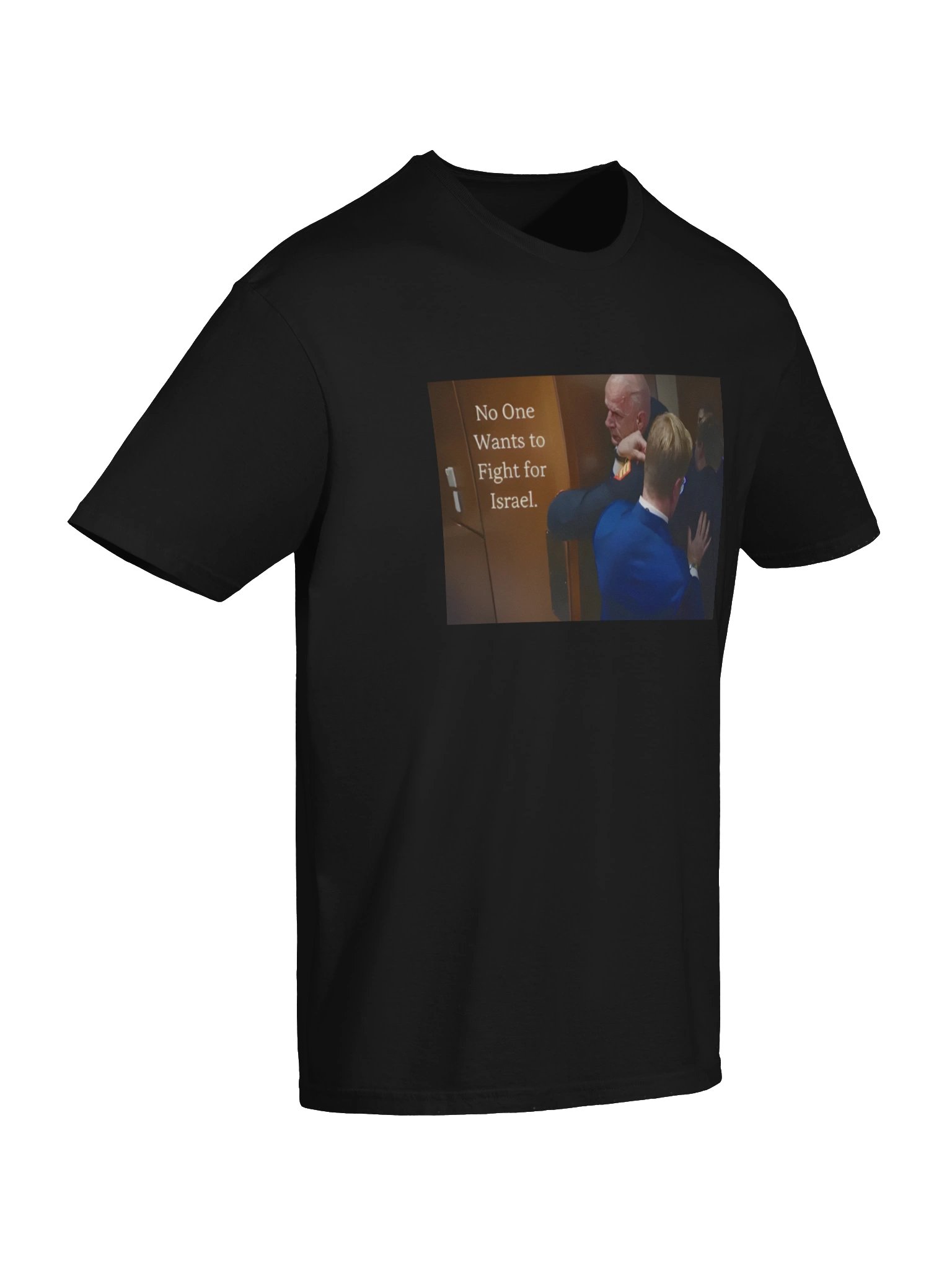 No One Wants to Fight for Israel Brian McGinnis T-Shirt product image (7)