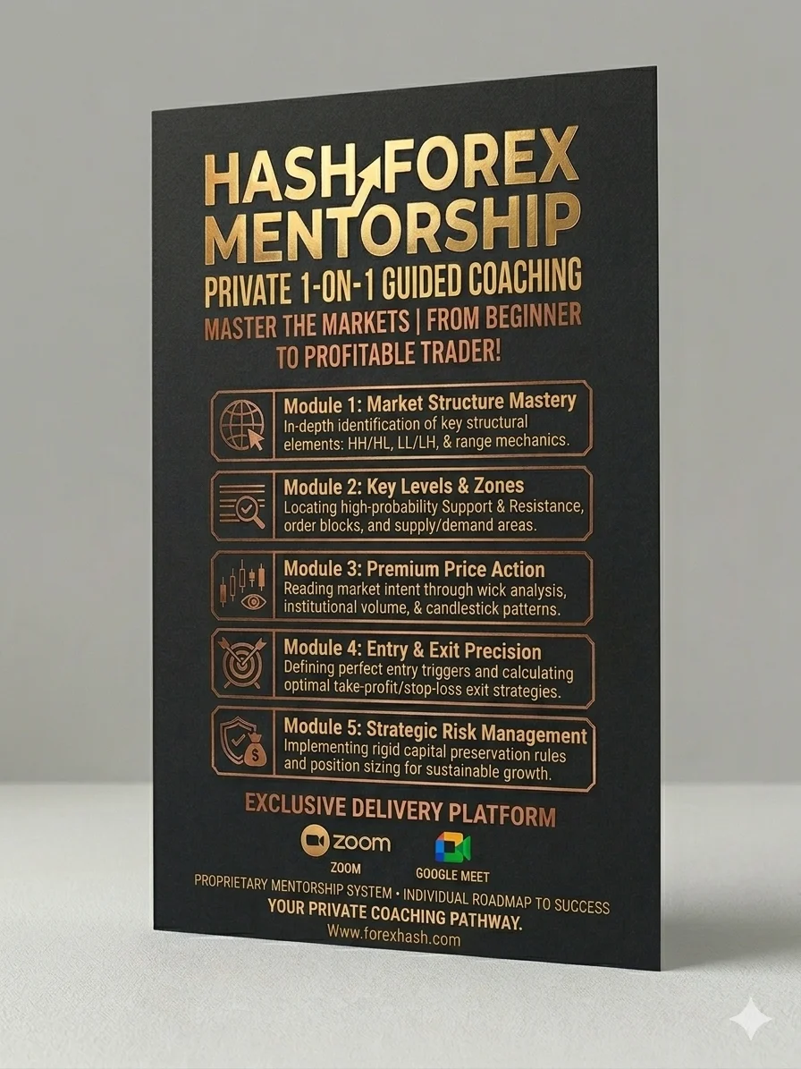 Hash Forex Masterclass 1 on 1 private mentorship product image (2)