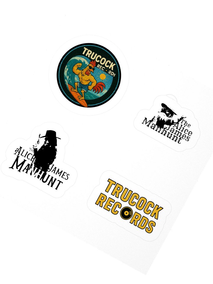 AJM, Trucock Records Sticker Set product image (4)