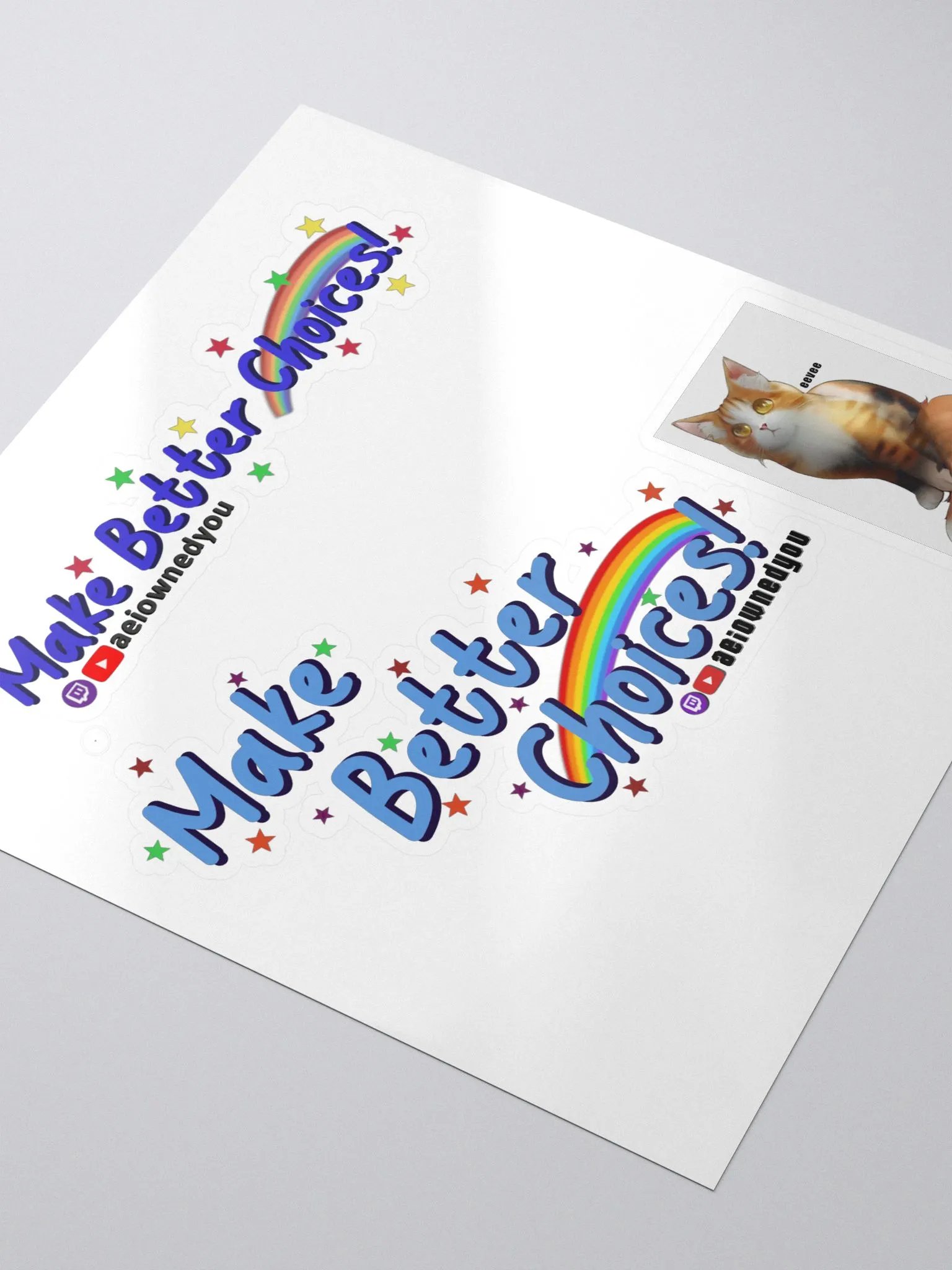 Make Better Choices Sticker Sheet product image (3)