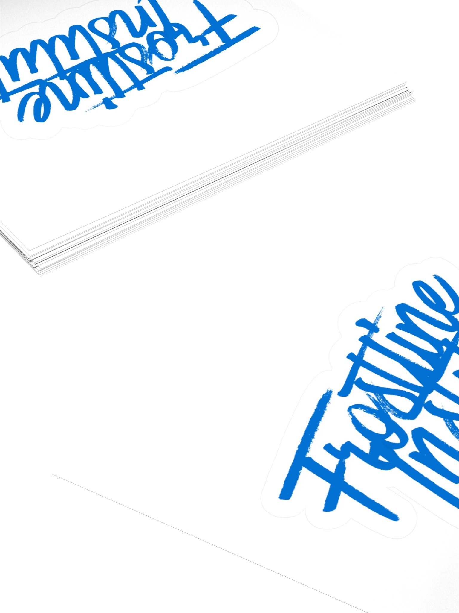 Frostline "grafiti" Font Sticker product image (16)