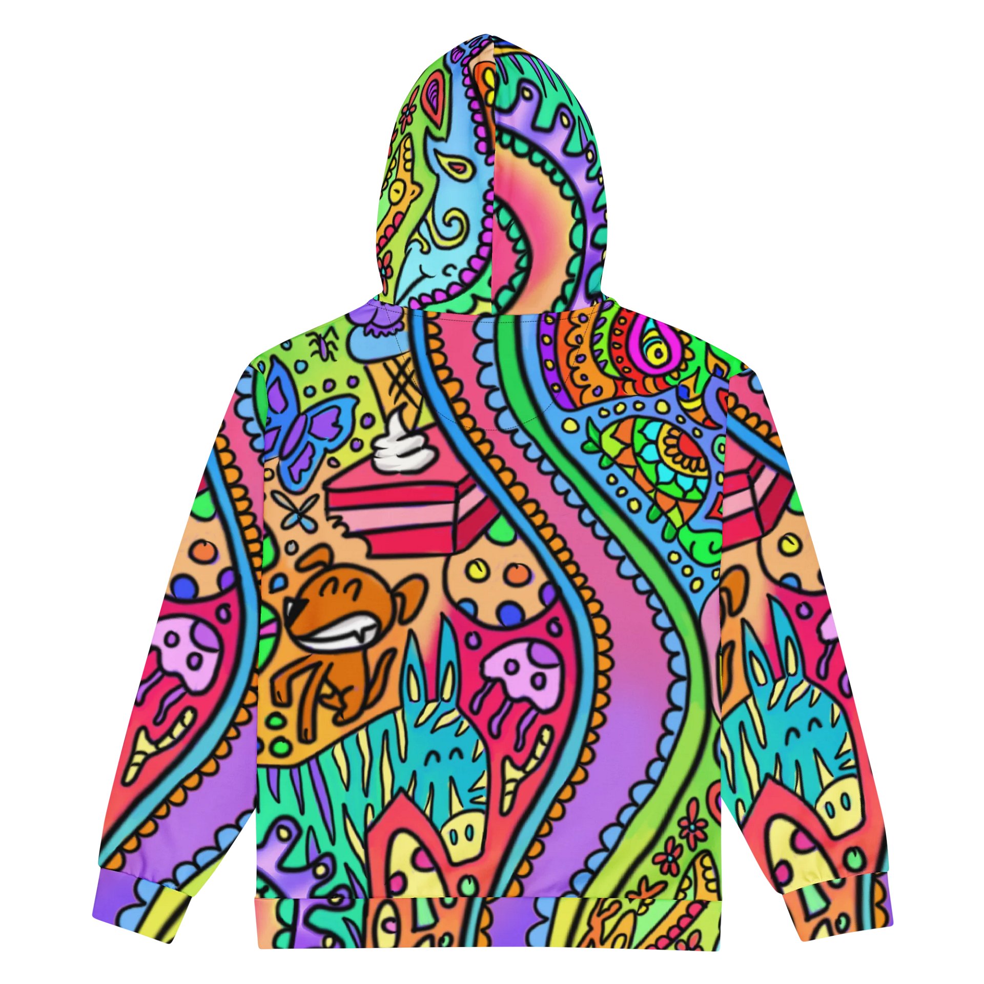 Trippy Zipper Hoodie product image (2)