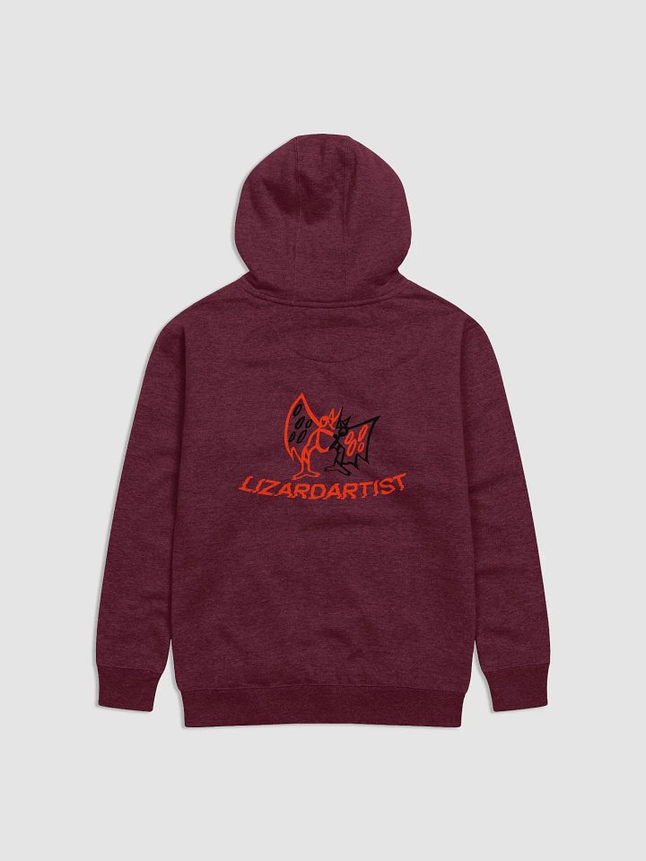 Glitched Lava LizardArtist Hoodie product image (5)