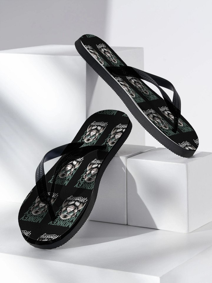 Cool Monkey Madness Flip-Flops product image (2)