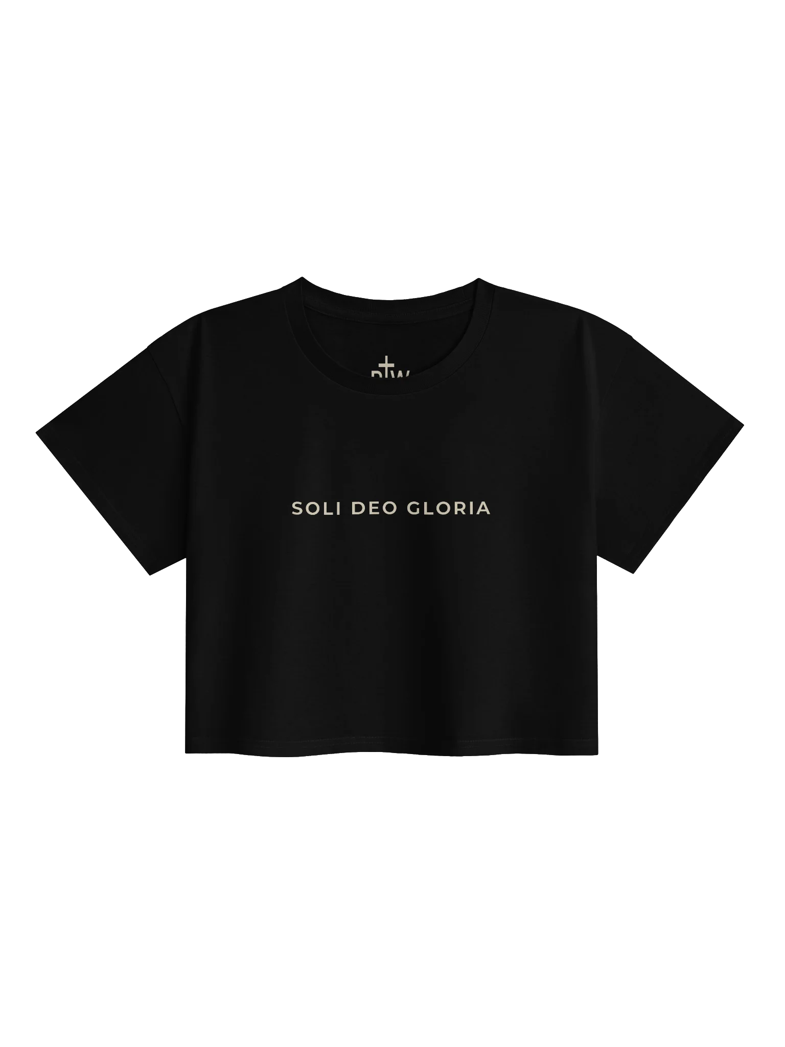 SOLI DEO GLORIA WOMEN`S CROP TOP product image (1)
