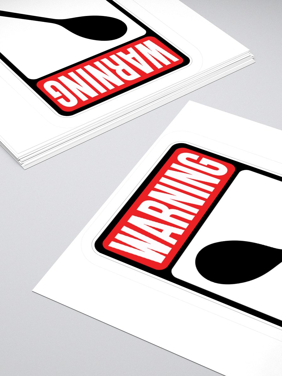 Spoon Warning - Sticker product image (4)