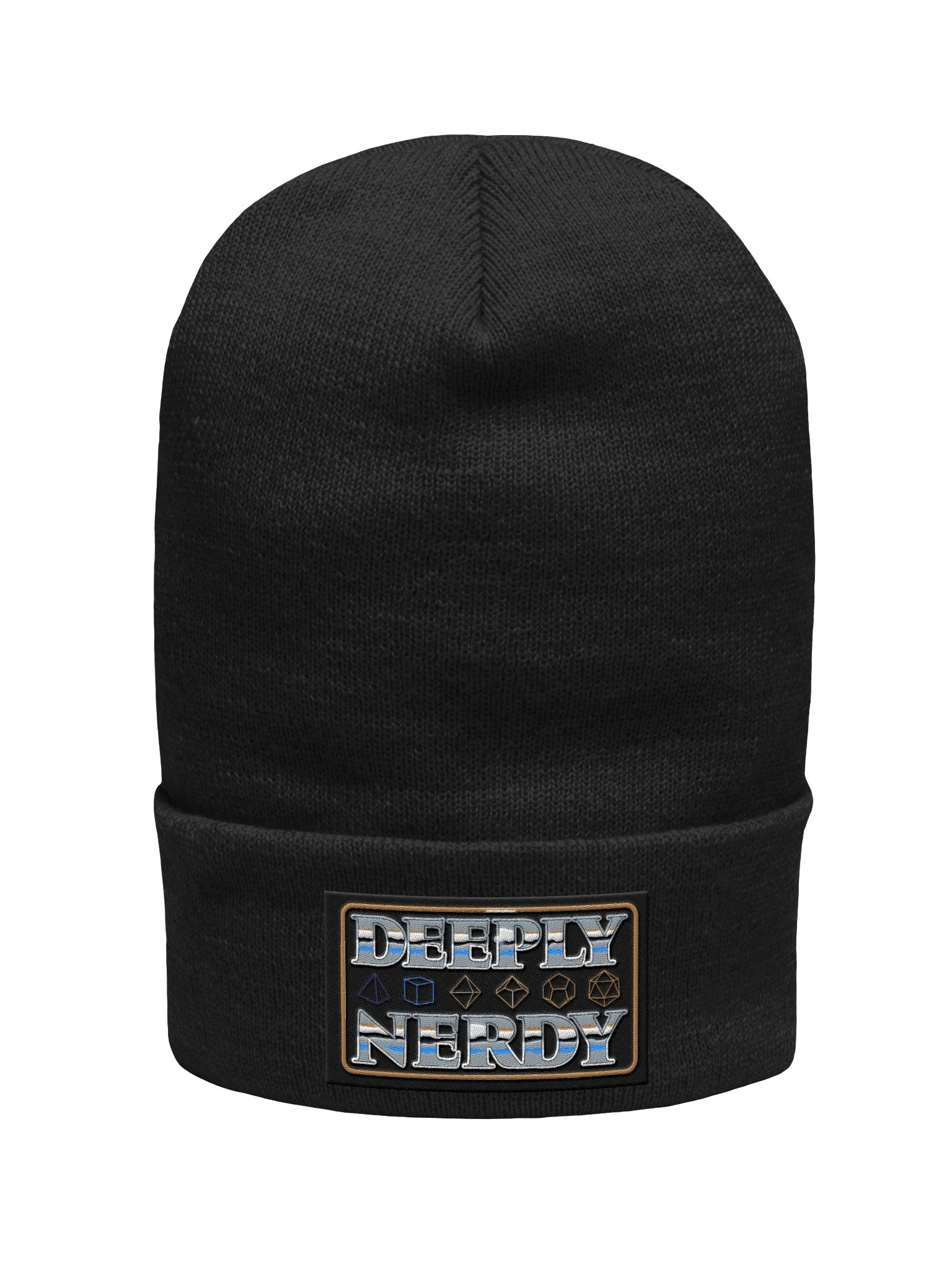 Deeply Nerdy Cuffed Beanie product image (1)
