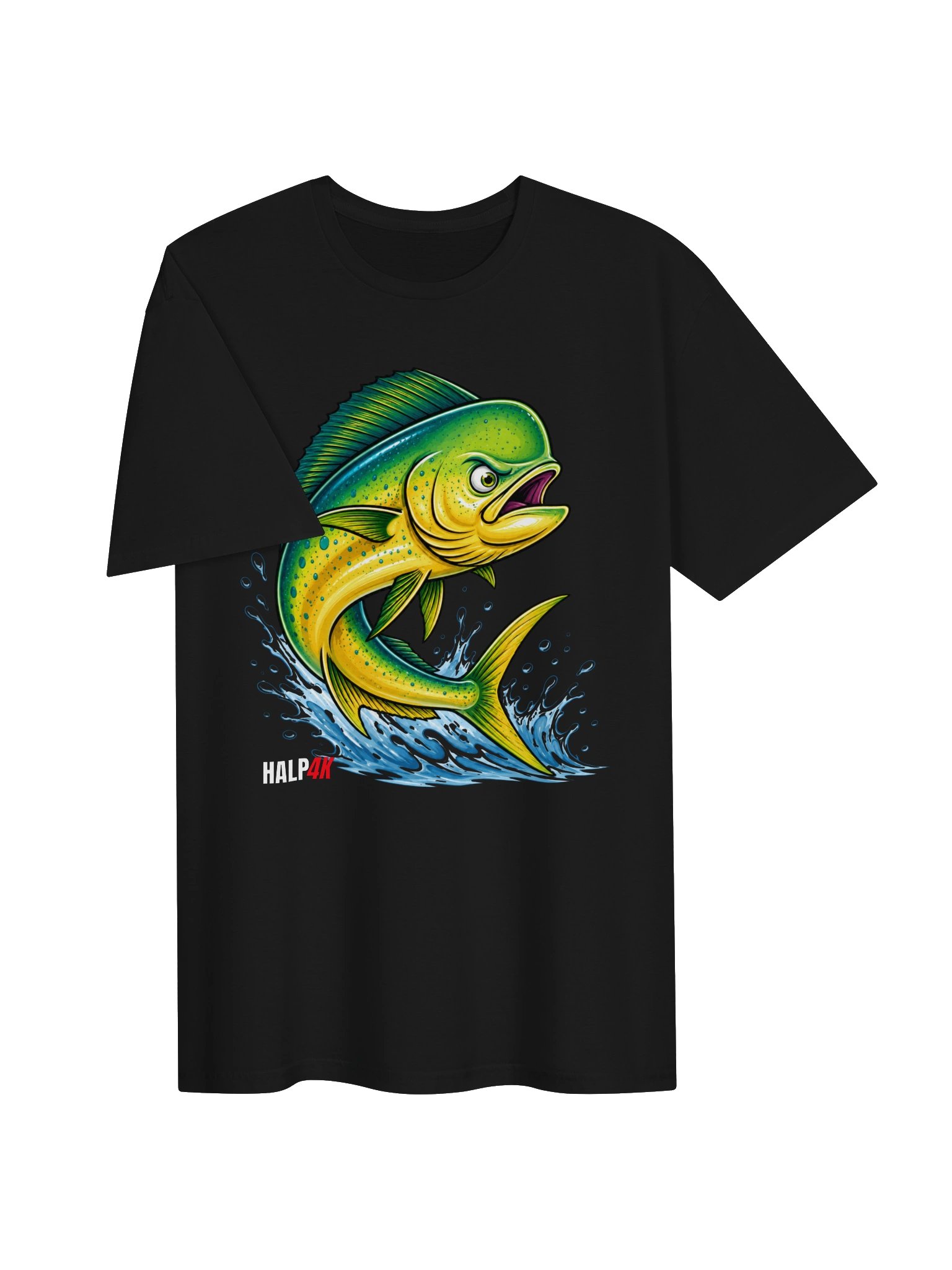 Remera HALP4K Fish Series – Mahi Mahi product image (3)