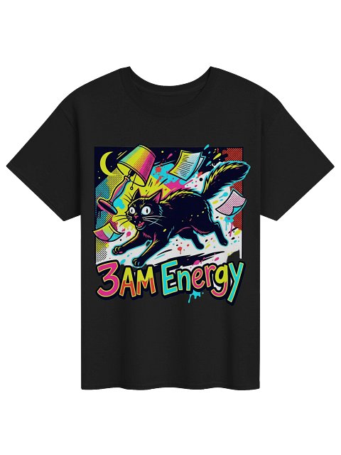 3AM Zoomies Cat Tee