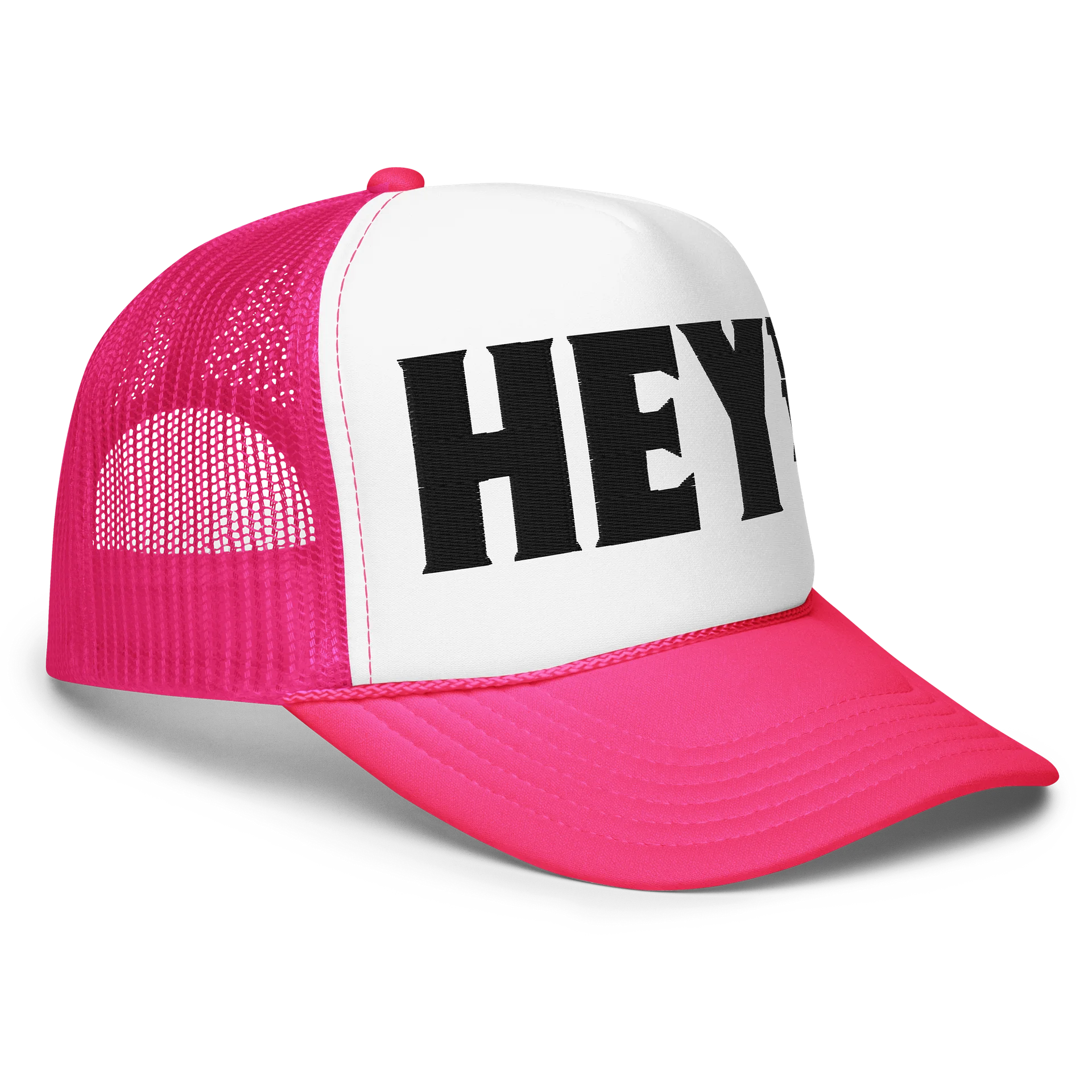 HEY EY EY EY Foam Trucker Hat INFLUENCER EDITION product image (9)