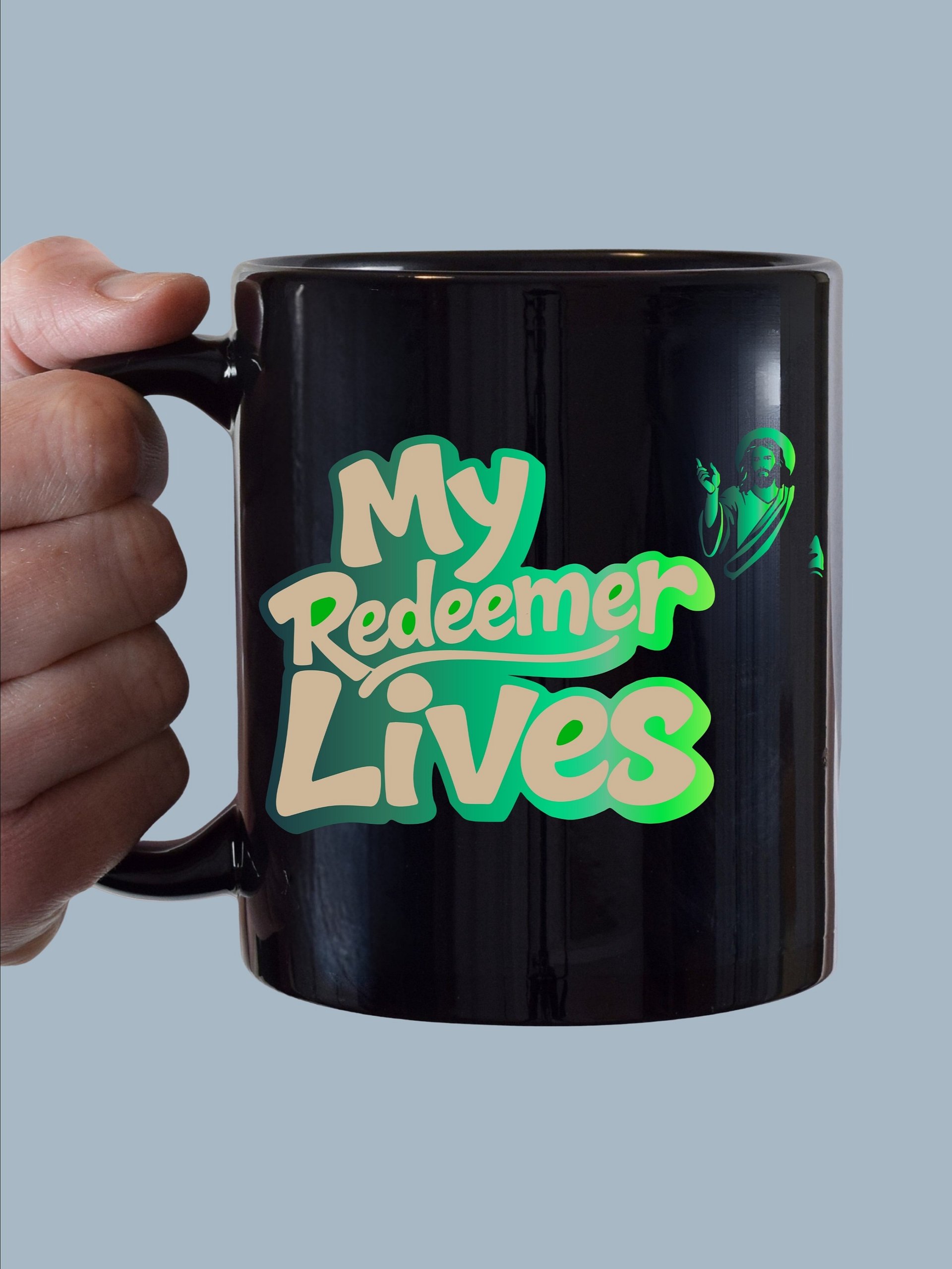 My Redeemer Lives Worship Mug product image (1)