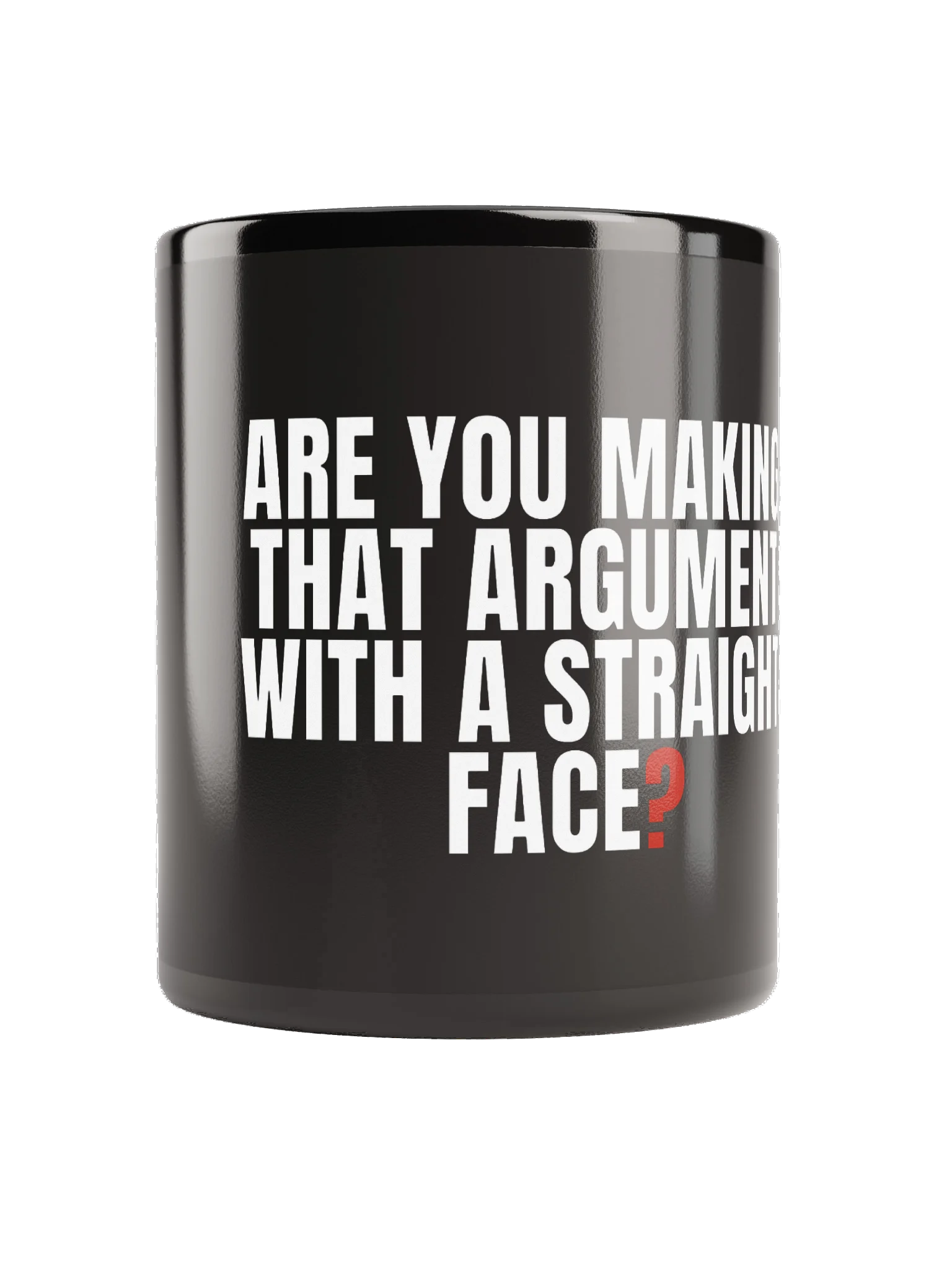 Straight Face? — Mug product image (2)
