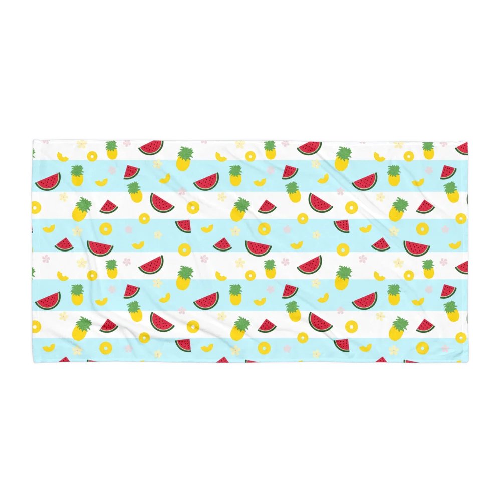 Pineapple Watermelon Pattern Towel product image (2)