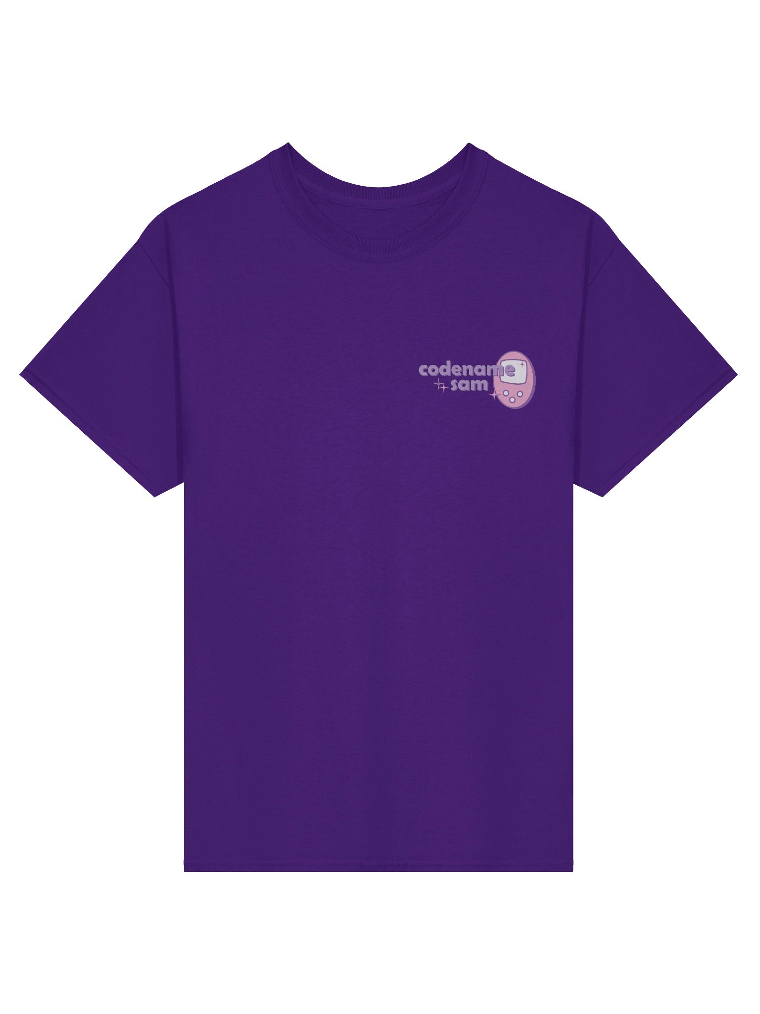Codenamesam Logo Tee (Purple & Pink) product image (1)