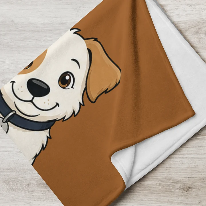Sonance Dog Throw Blanket (Sit) Rich Gold product image (2)