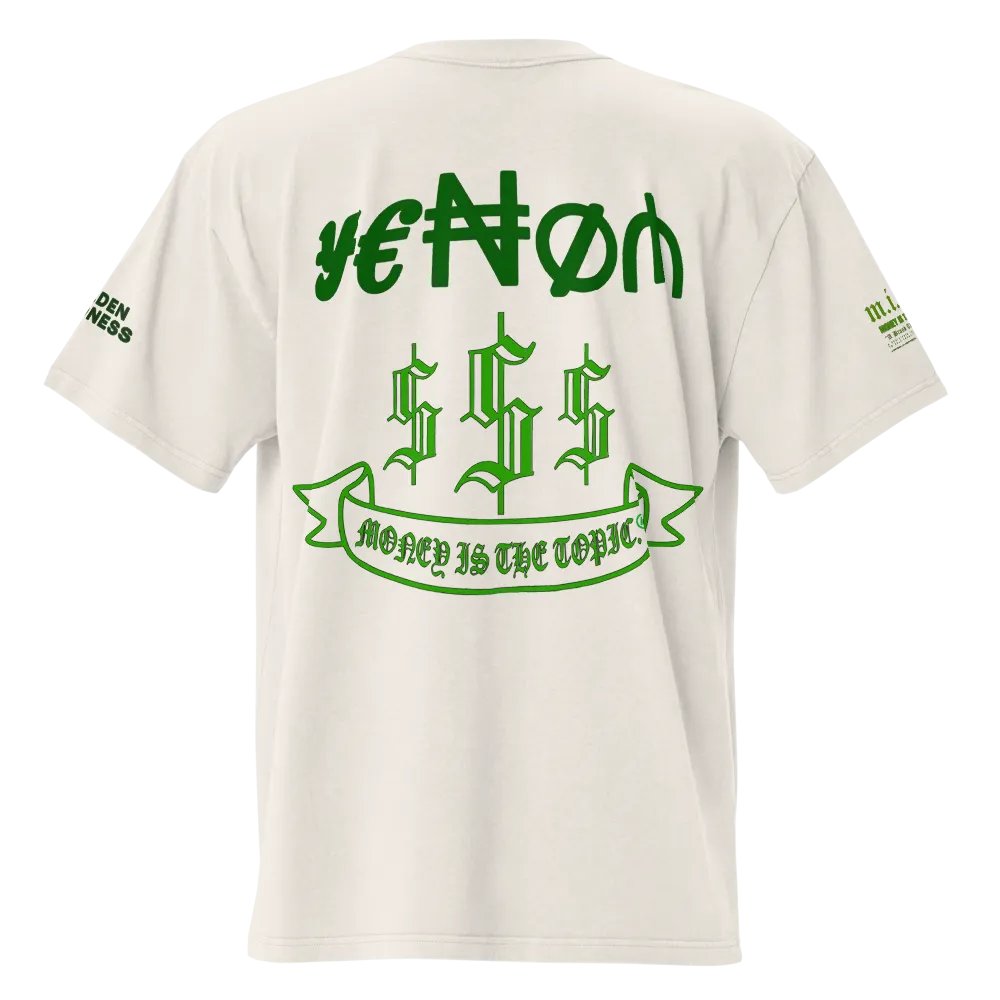 MITT WEALTHY OVERSIZED T-SHIRT UNISEX product image (5)