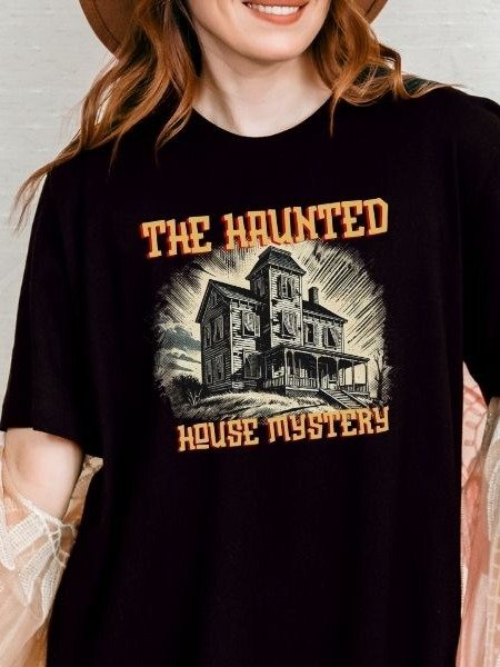Haunted House Magic Funny Vintage Pulp Mystery Harry Potter Shirt product image (4)