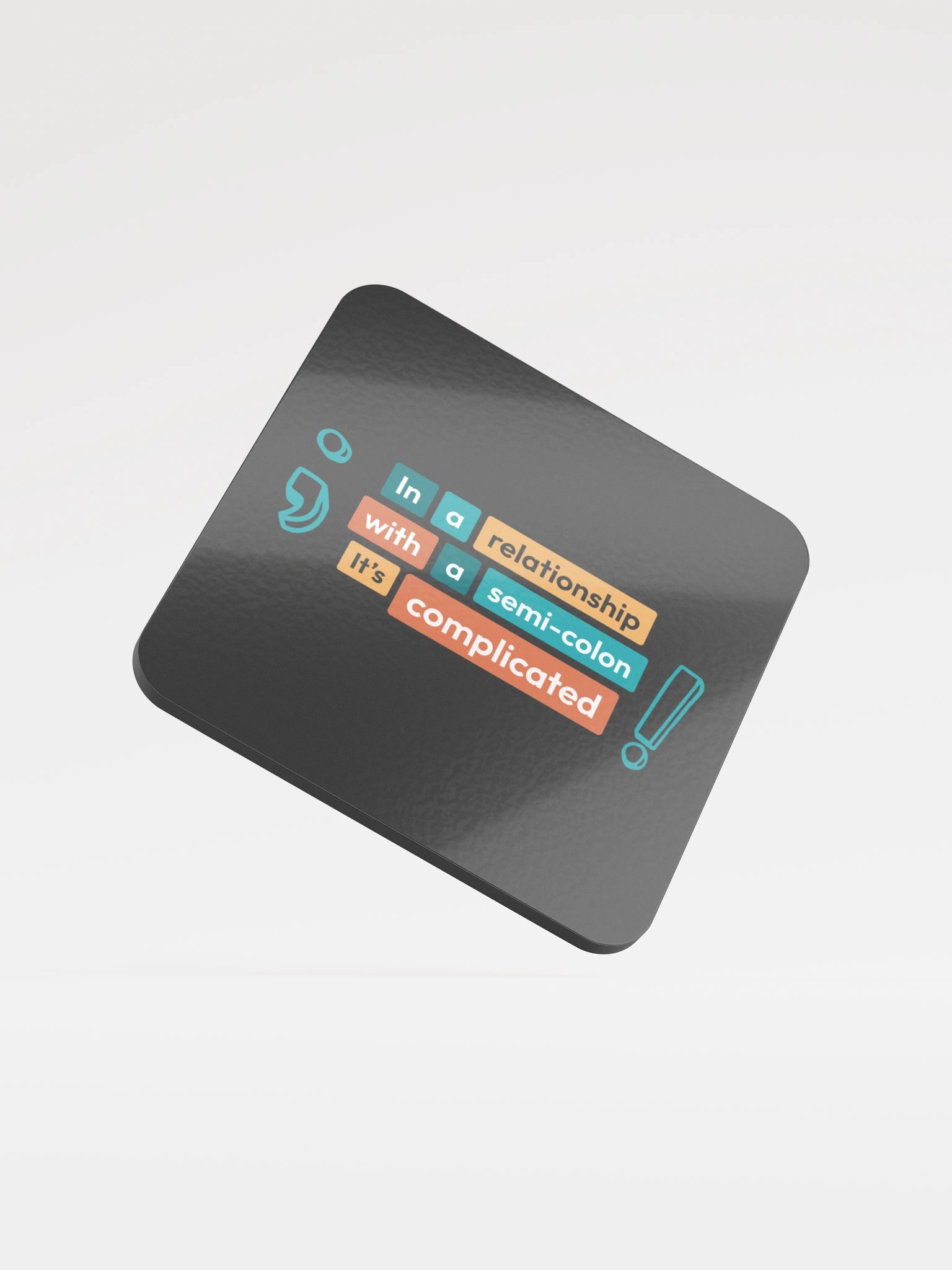 In a relationship - Dark Coaster product image (1)