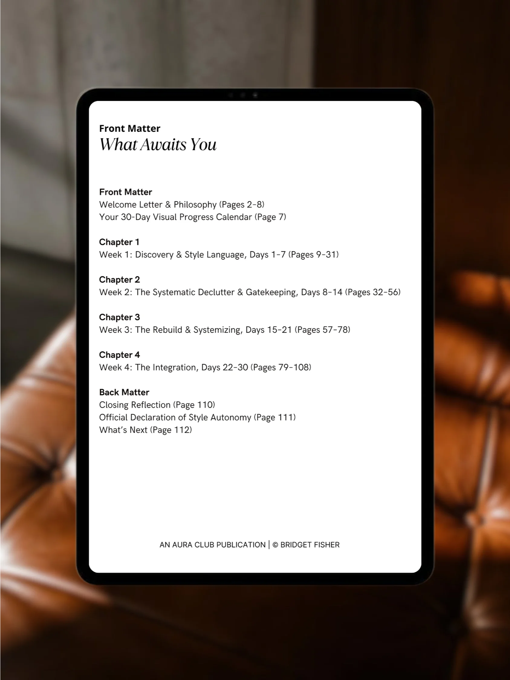 The 30-Day Wardrobe Reset: Digital Blueprint product image (2)