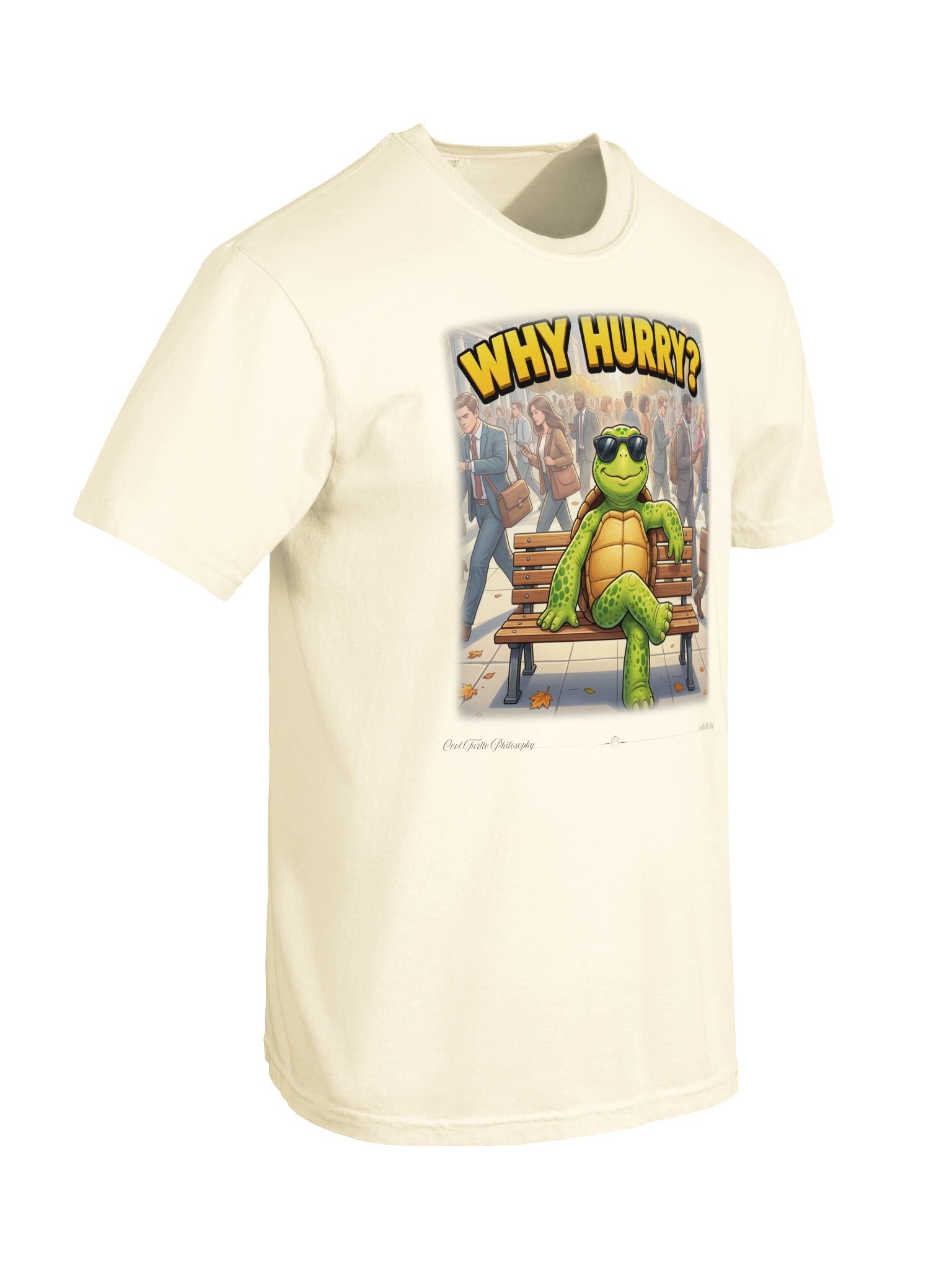 WHY HURRY? — Comfort Colors 1717 Heavyweight T-Shirt product image (4)