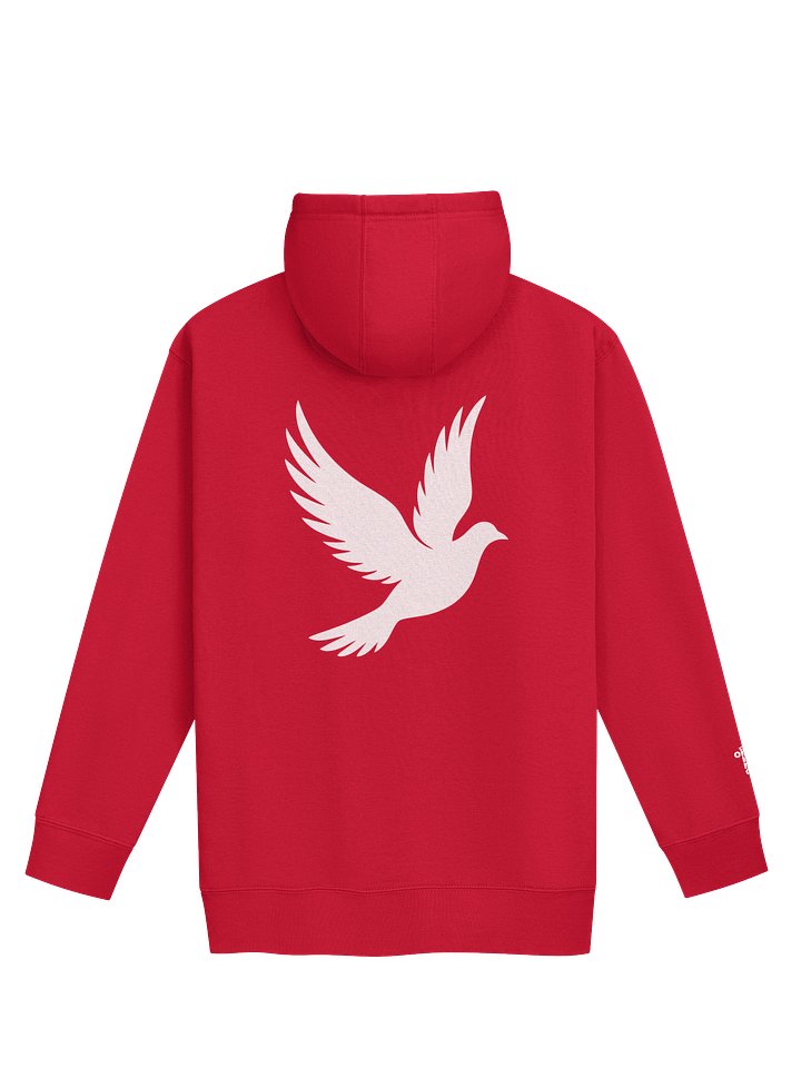 ONE KING Dove Premium Soft Blend Hoodie with embroidered sleeve logo product image (1)