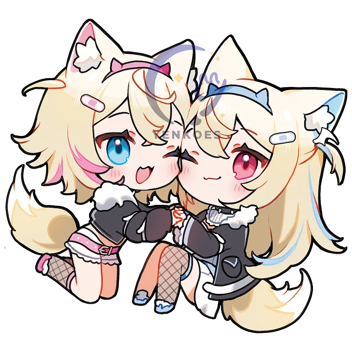 FuwaMoco Sticker product image (1)