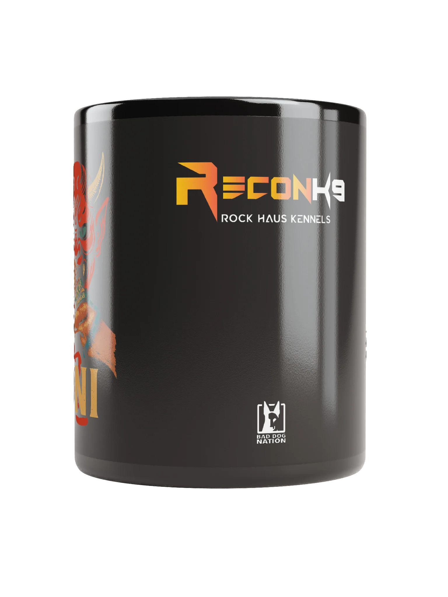 Oni Black Glossy Mug product image (5)