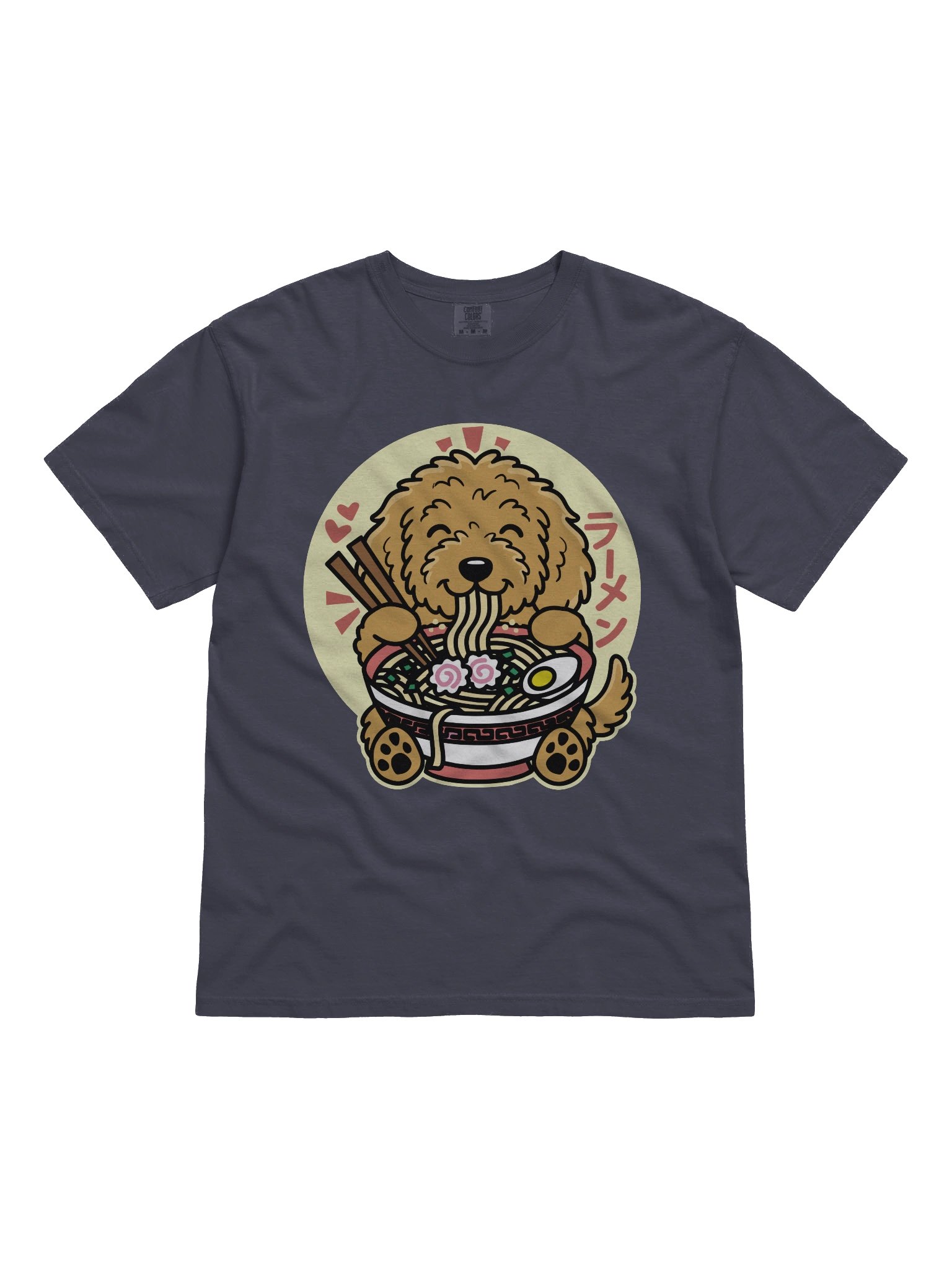 Doodle Ramen Comfort Colors Garment-Dyed Heavyweight T-Shirt product image (3)