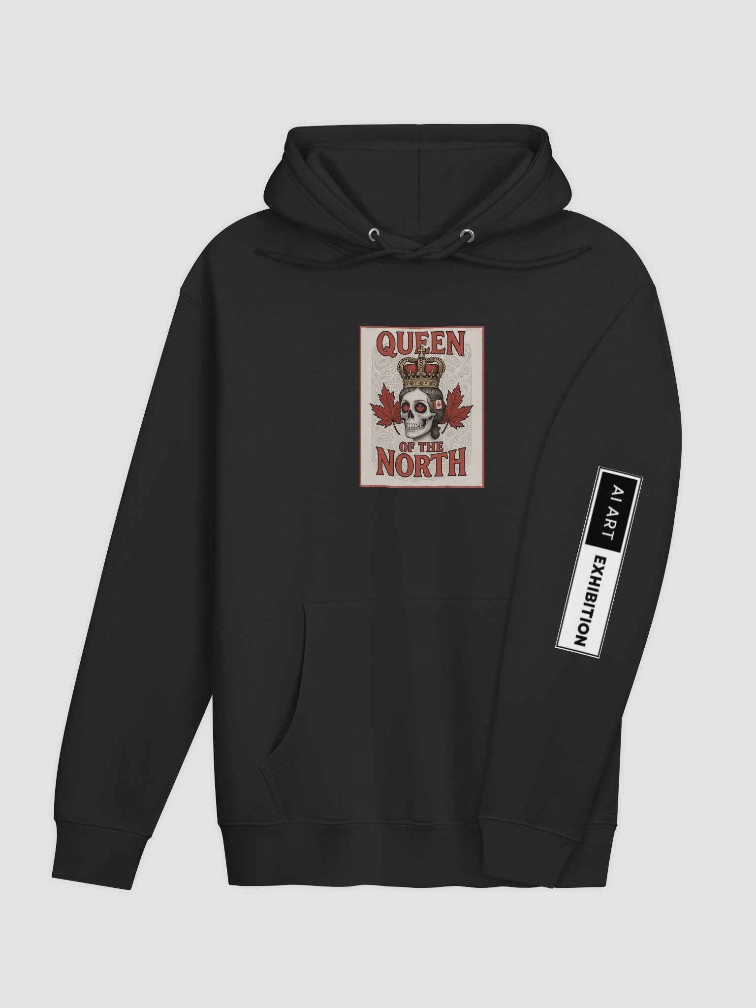 Women "QUEEN OF THE NORTH" premium pullover hoodie product image (12)