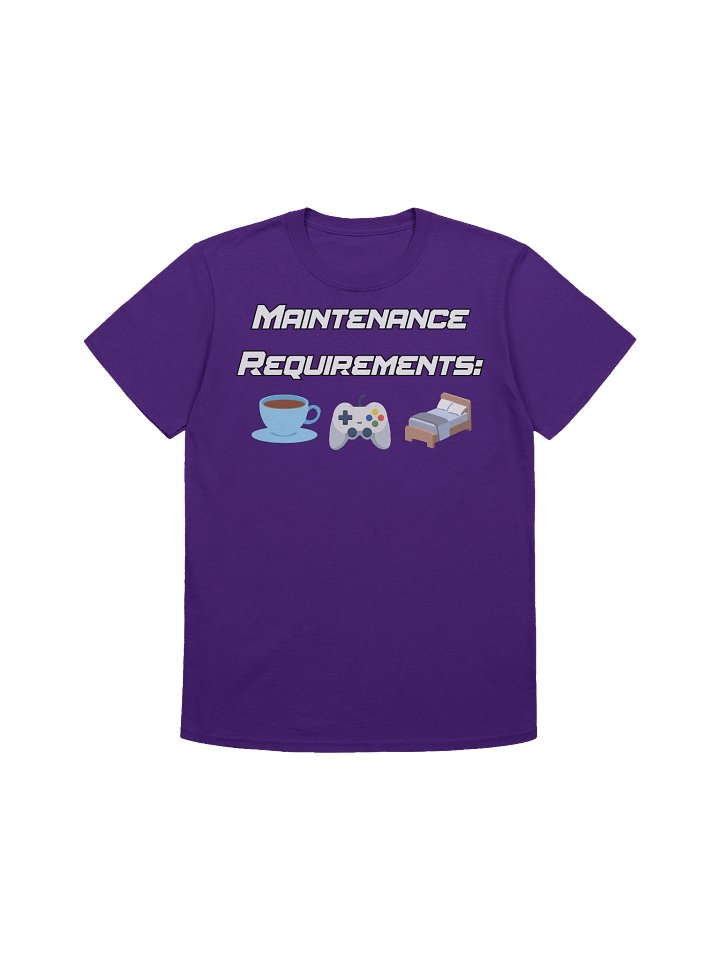 Maintenance Requirements Pixel Art Tee product image (1)