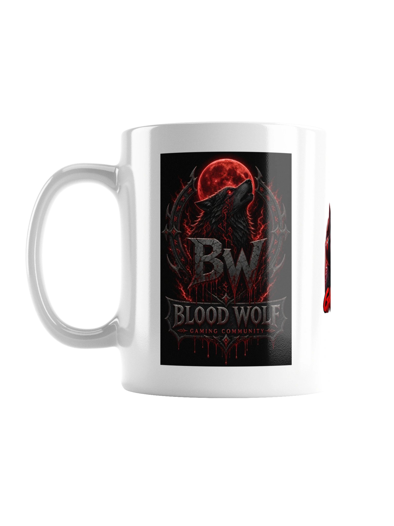 Blood Wolf Gaming Coffee Mug product image (1)