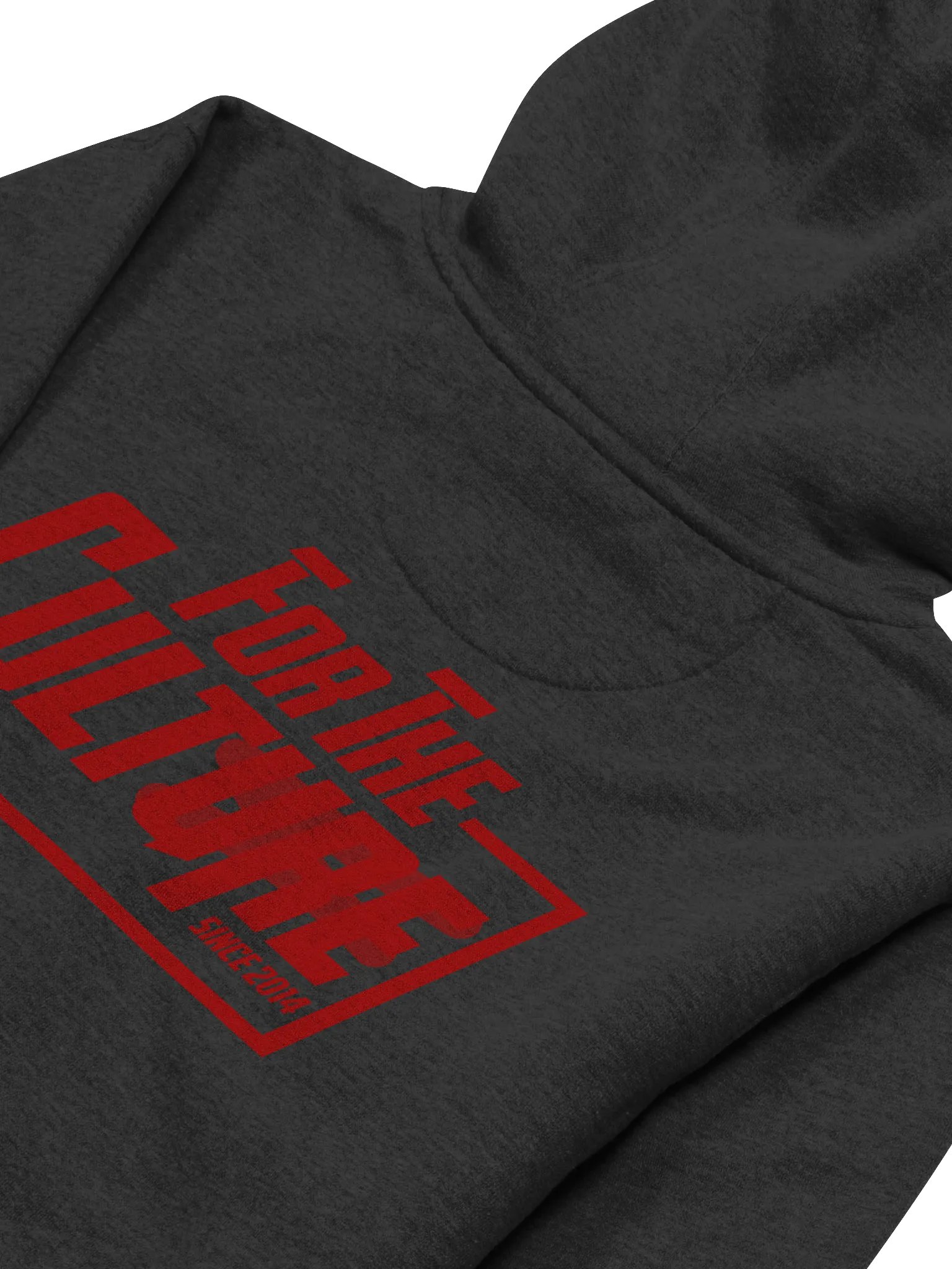 For the Culture Red Hoodie product image (4)
