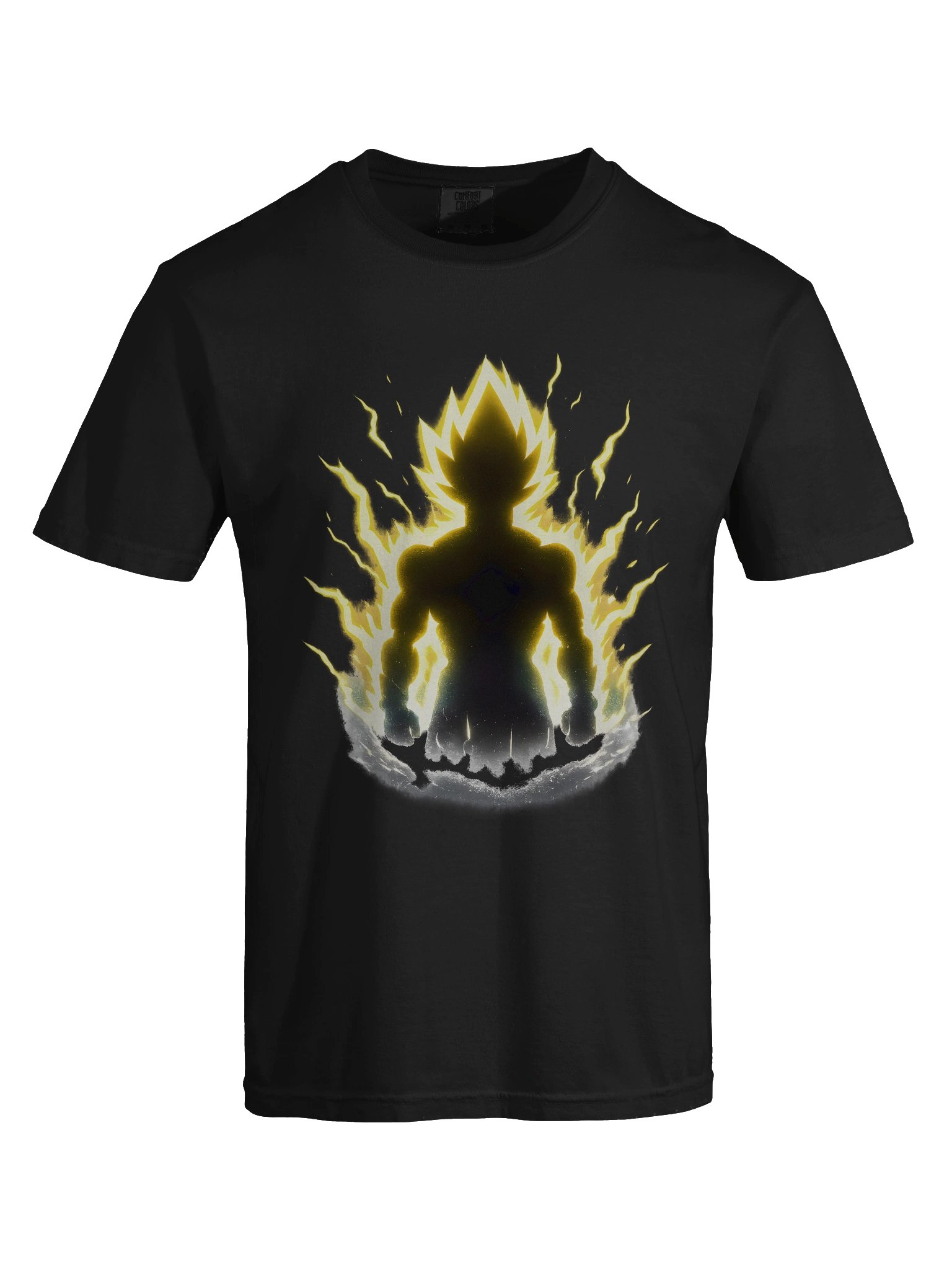 DBZ Ultra Energy Ascension Tee – DragonBall Z Power Aura Graphic T-Shirt product image (6)