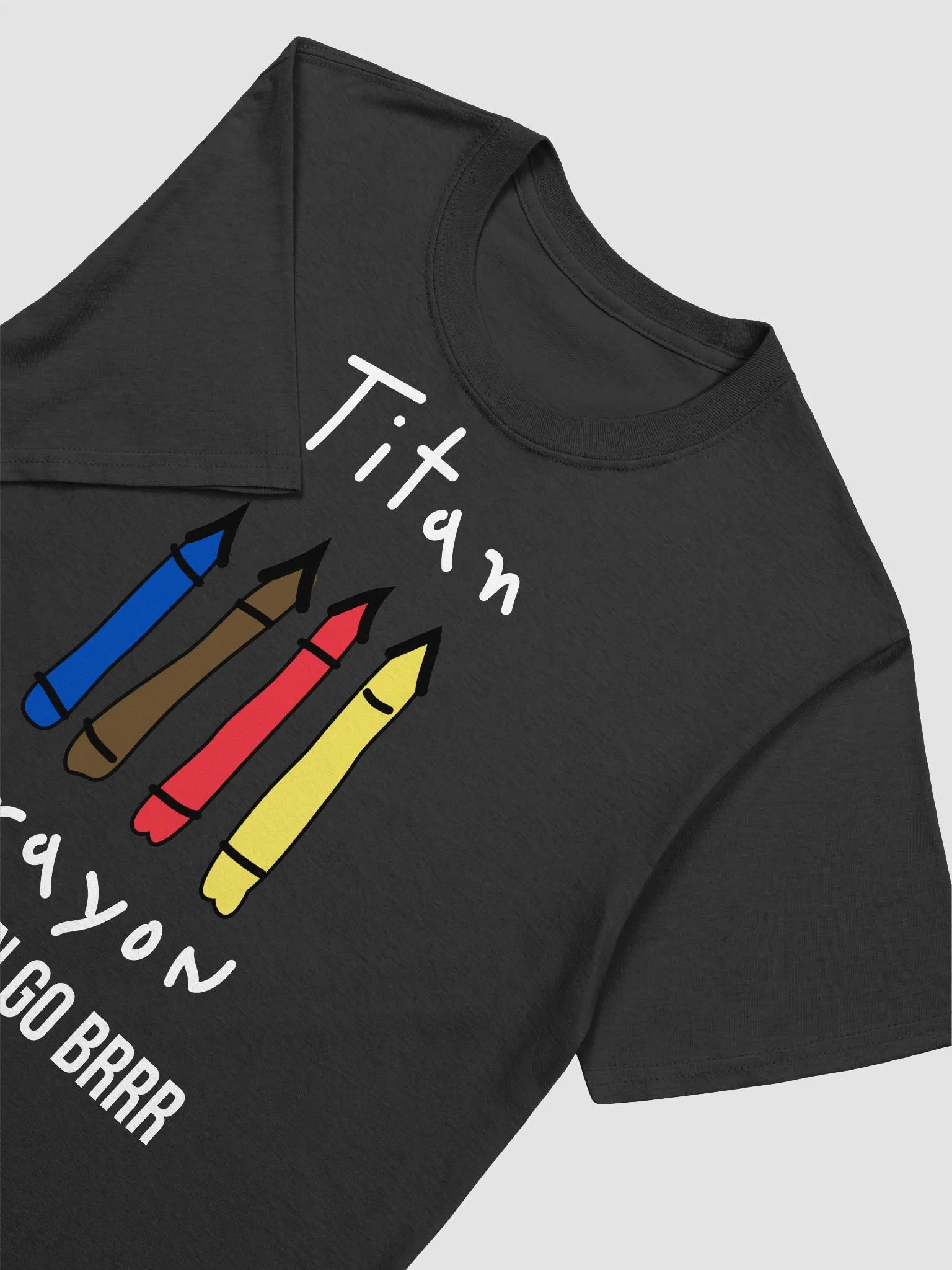 Titan Crayon Soft Style T-Shirt product image (3)