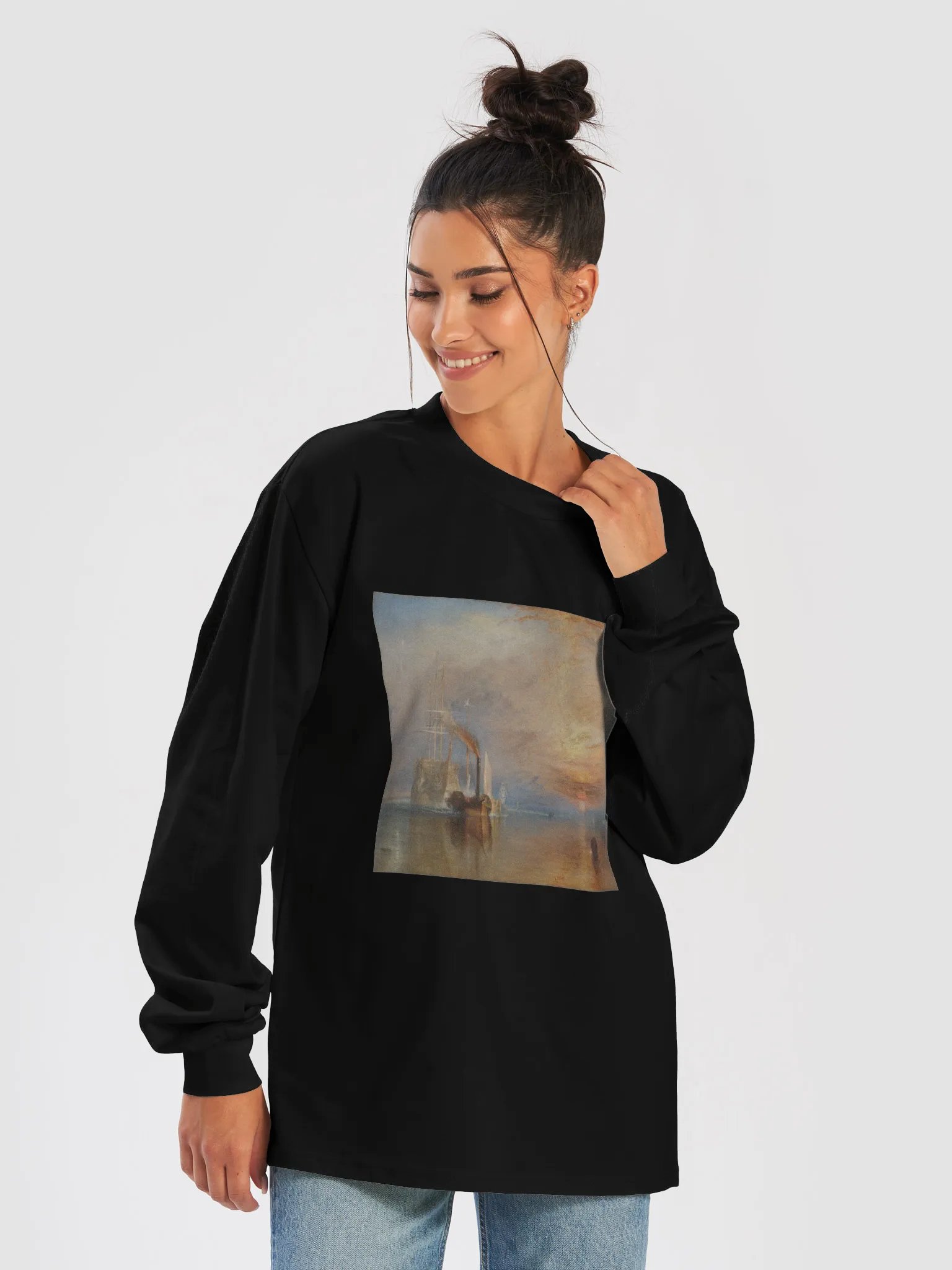 The Fighting Téméraire Tugged to Her Last Berth to Be Broken Up - Long Sleeve product image (37)