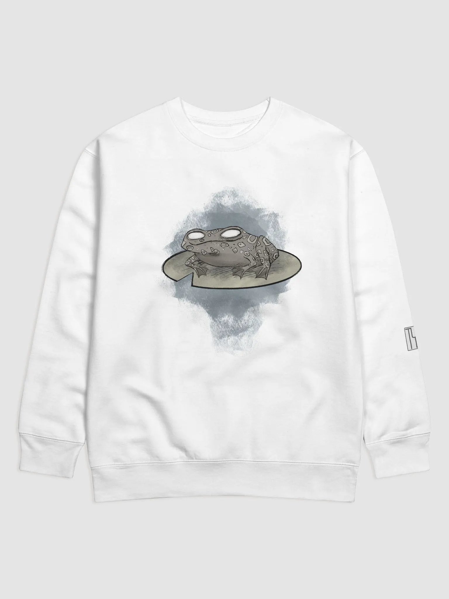 Creepy critters: frog or toad? Sweatshirt product image (2)