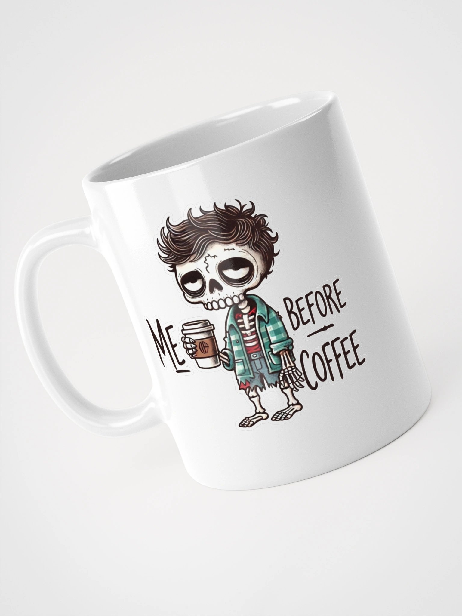 "Me Before Coffee" Zombie Dude Mug product image (6)