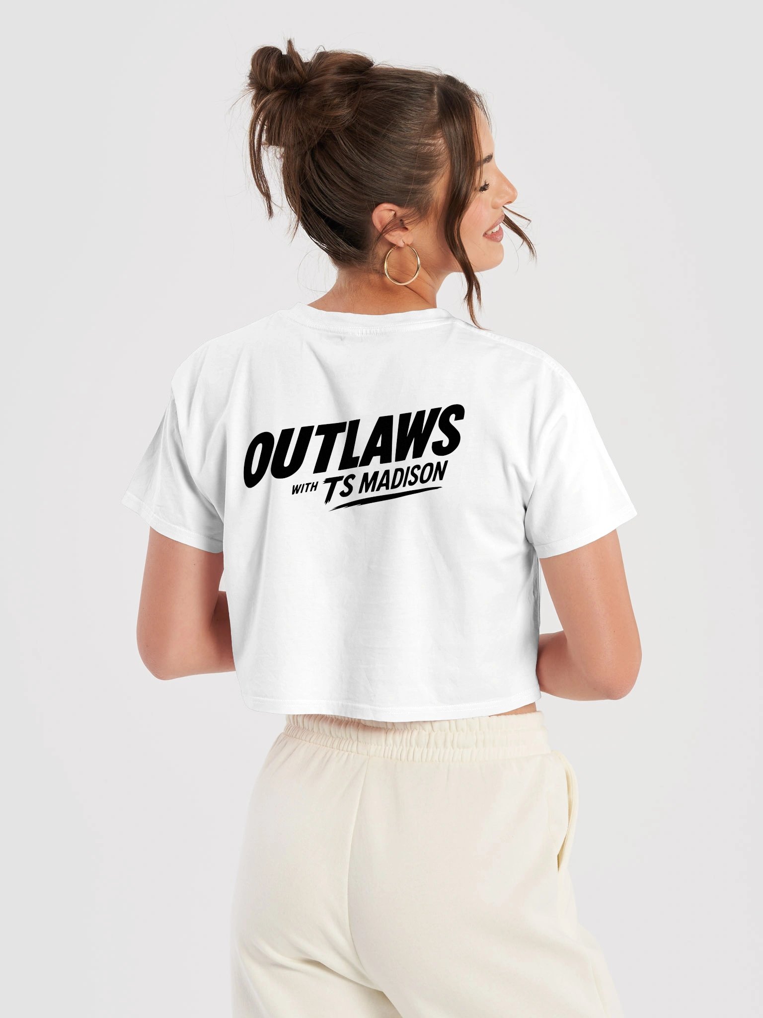 Atlanta Pride Edition Talk Your Shit Crop Tee product image (6)