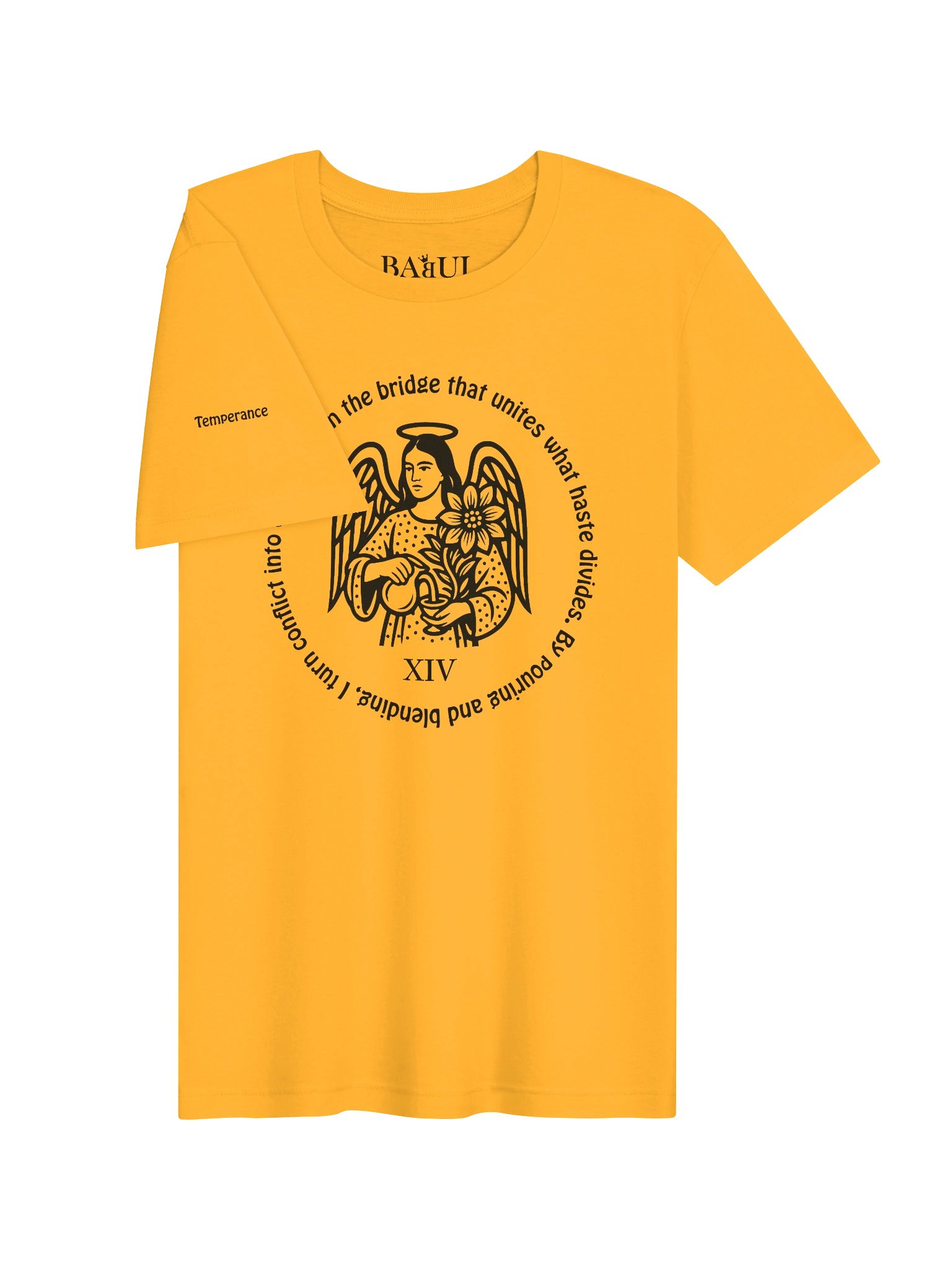 Temperance - ArcanaPop T-Shirt – Where Tarot Magic Meets Pop Art product image (4)