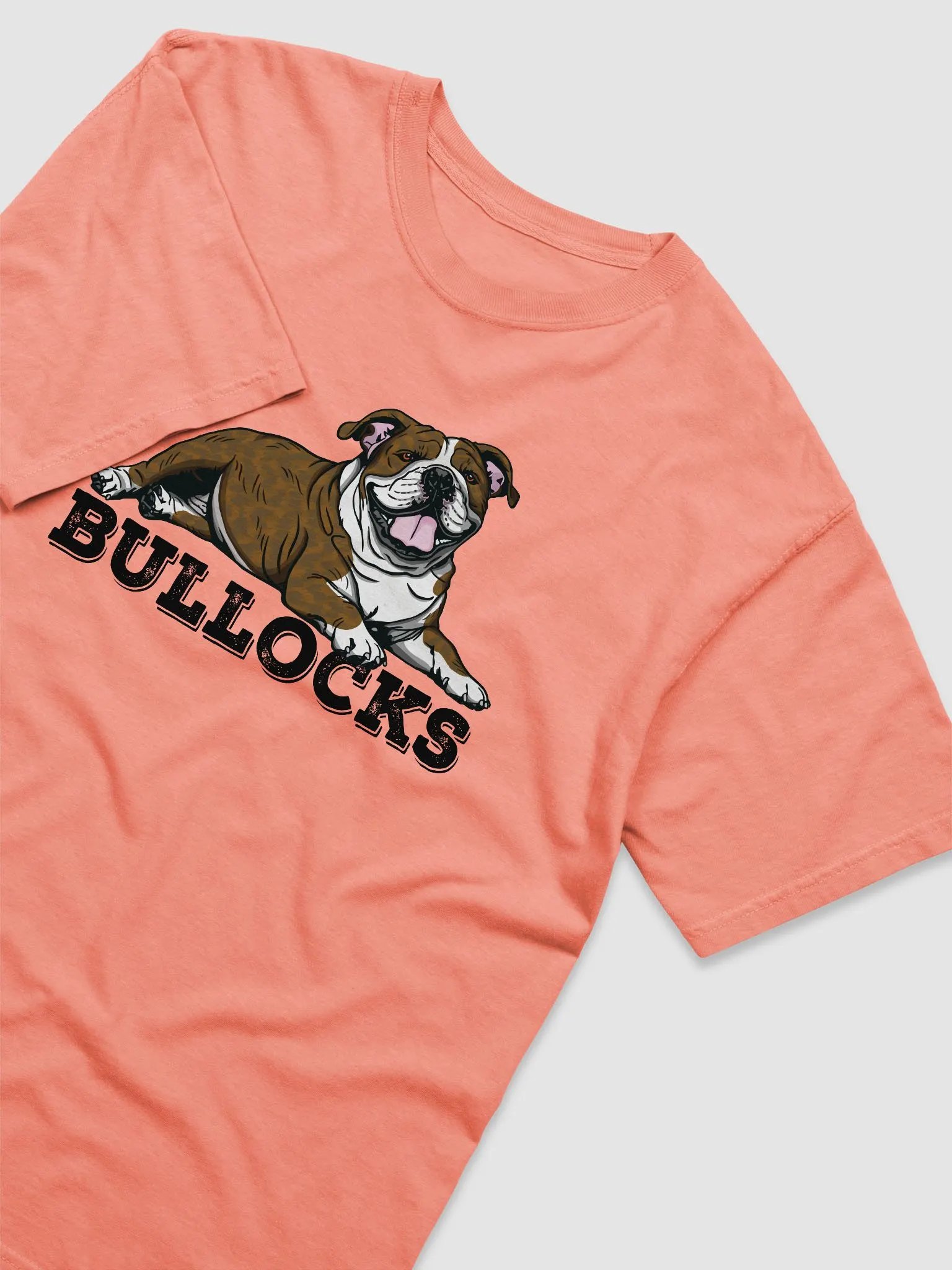 Bullocks T-Shirt of an English Bulldog (Brindle) | Funny T-Shirt for Bulldog Owners product image (6)
