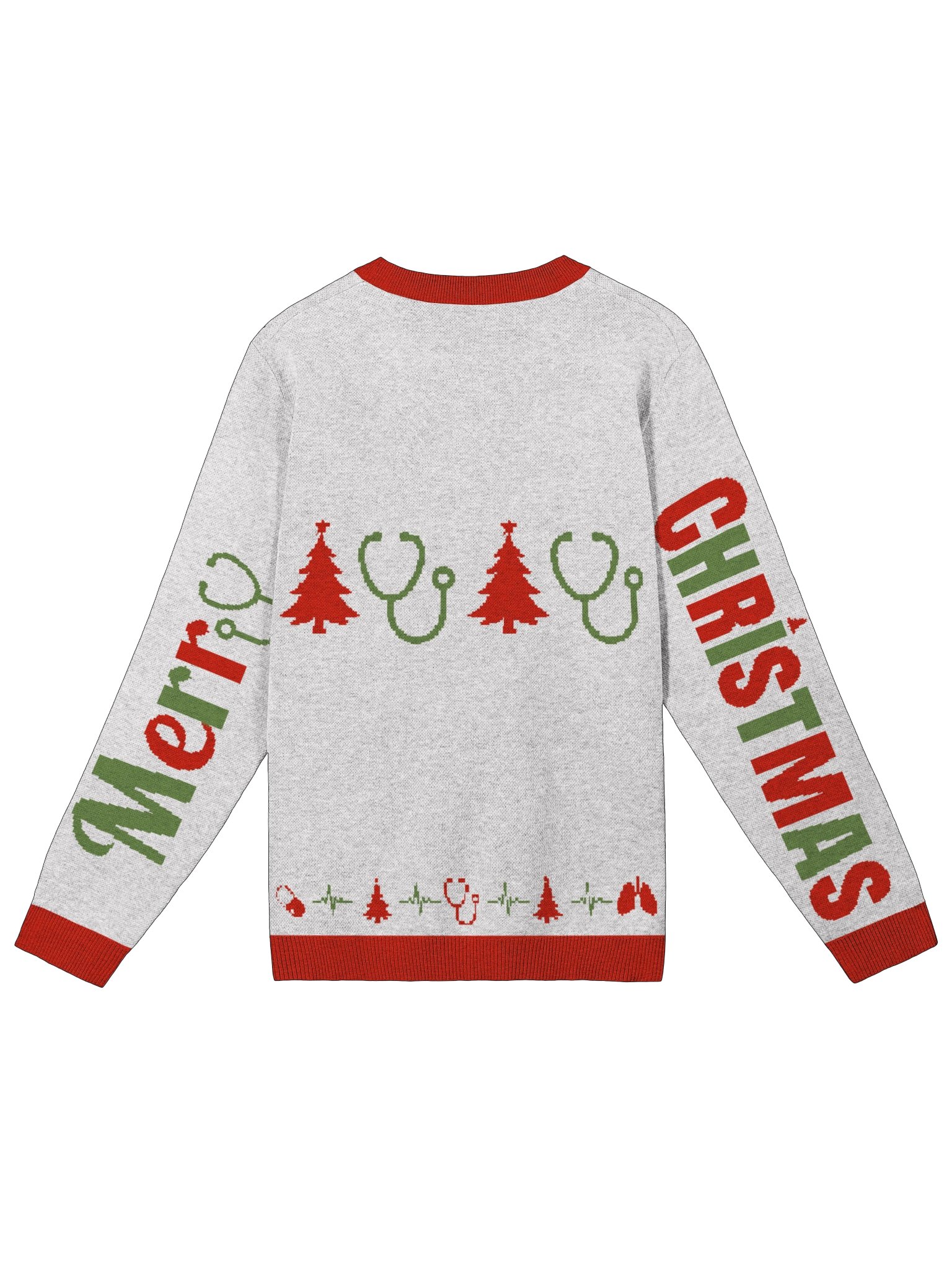Nurse Ugly Christmas Sweater Medical Holiday for Men & Women product image (8)