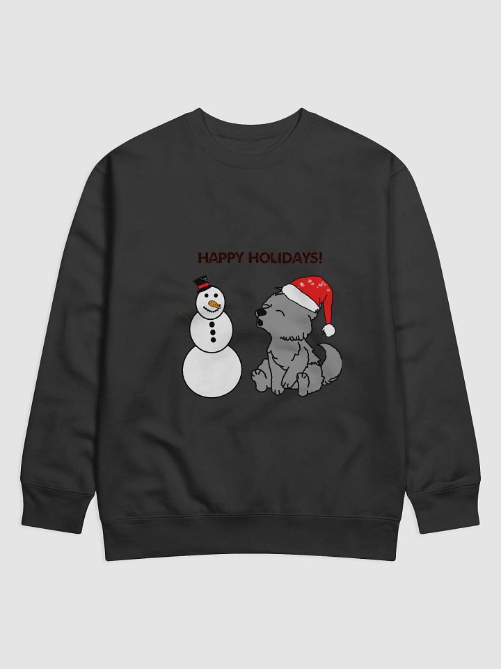 Festive Snowman & Wolf Holiday Sweatshirt product image (7)